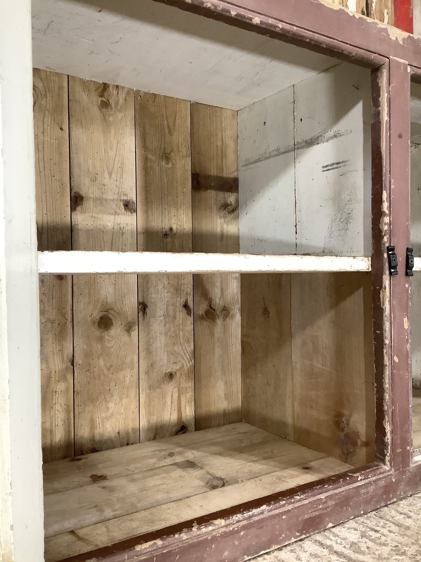 Victorian Pine Meat Safe With Zinc Mesh Kitchen Storage Cupboard 2'7"Hx4'6"W