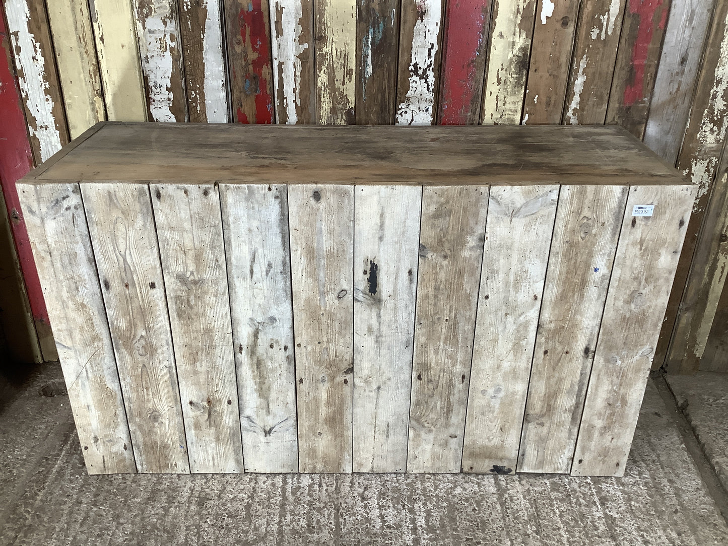 Victorian Pine Meat Safe With Zinc Mesh Kitchen Storage Cupboard 2'7"Hx4'6"W