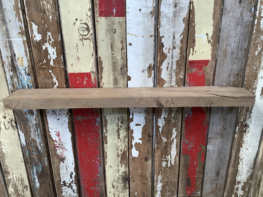 Reclaimed Solid English Oak Floating Shelf Plank