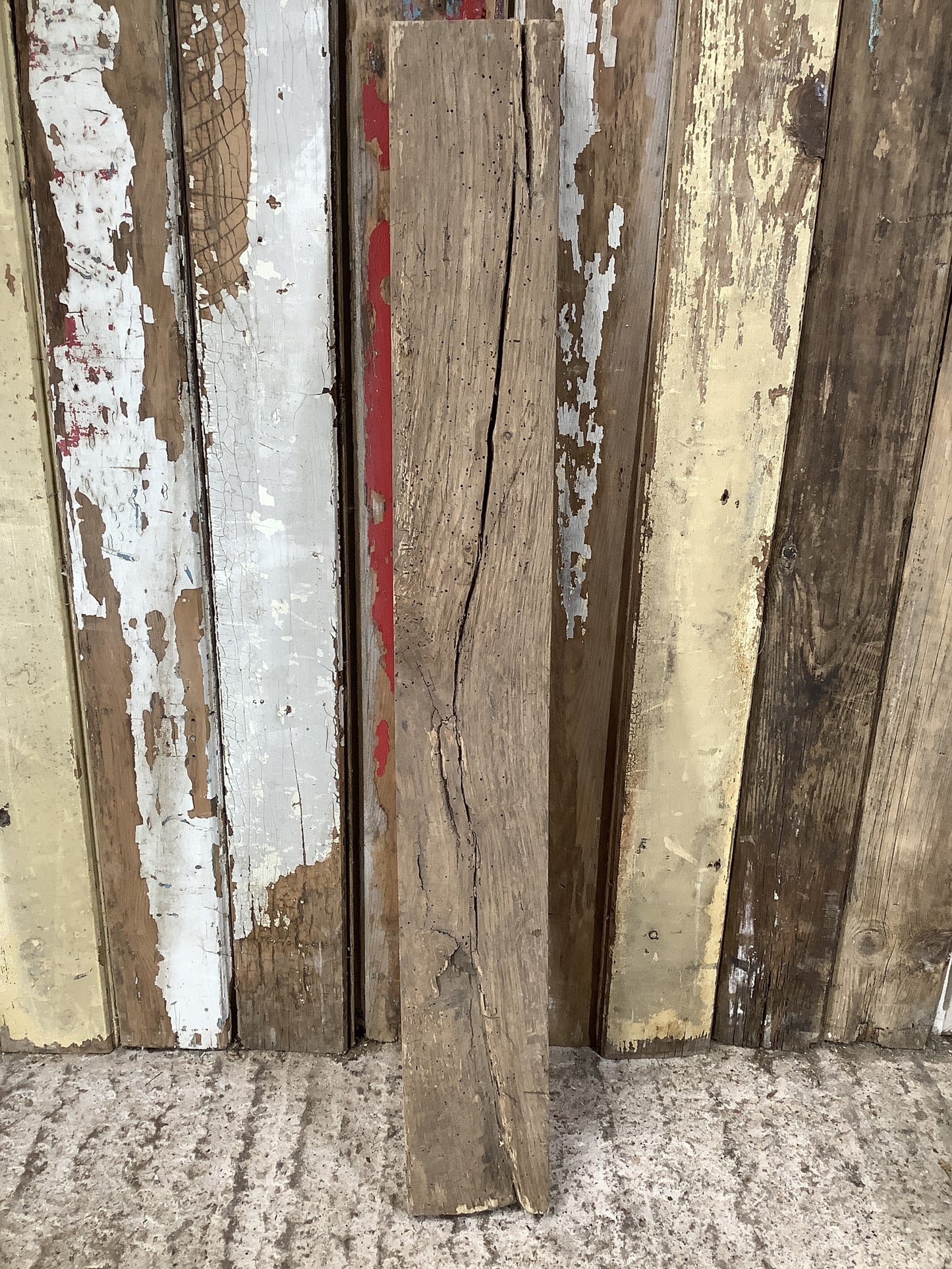 Reclaimed Rustic Solid English Oak Floating Shelf Plank