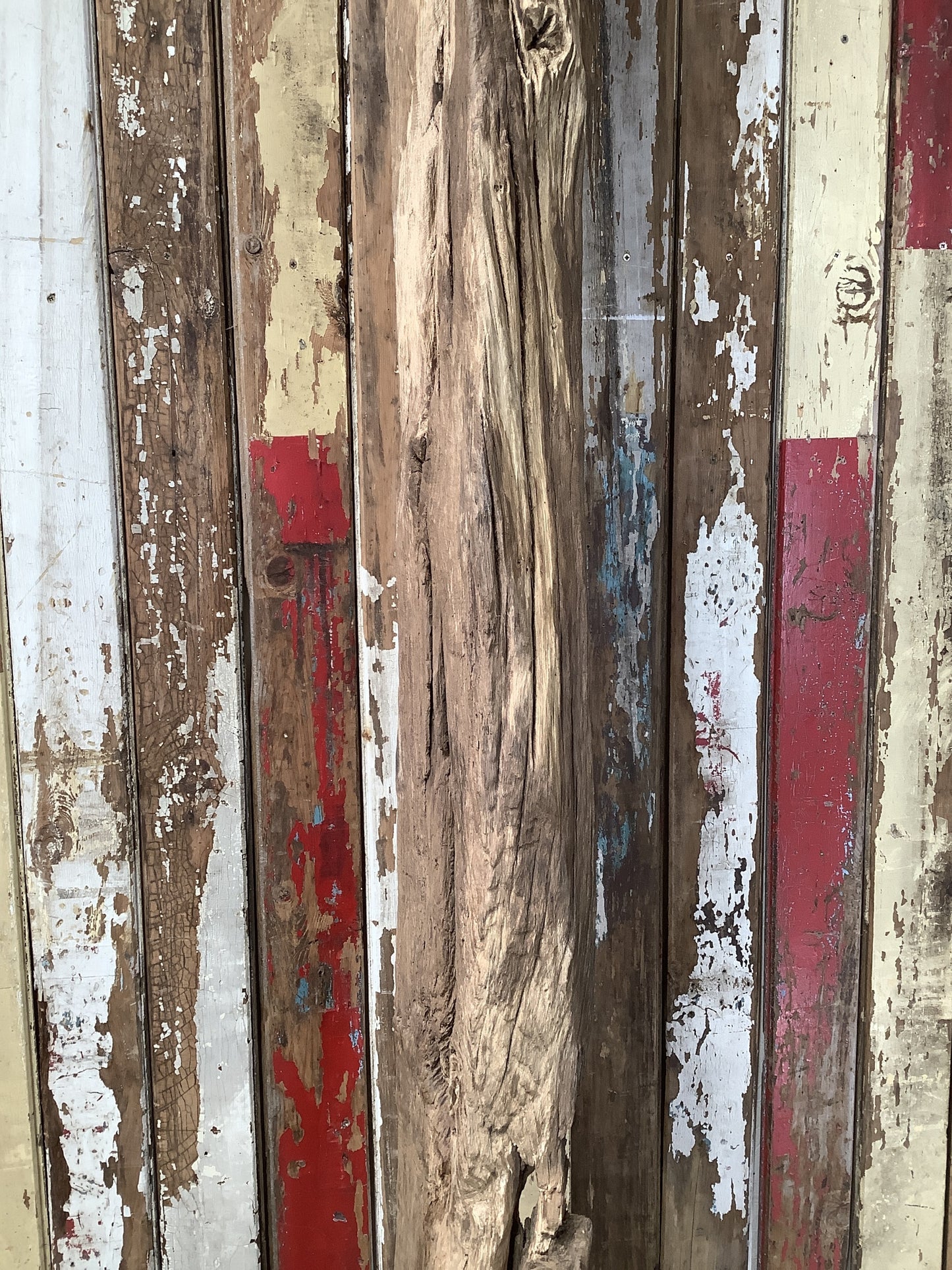 7'11" L Reclaimed Old Solid Oak Timber Post Joist Beam