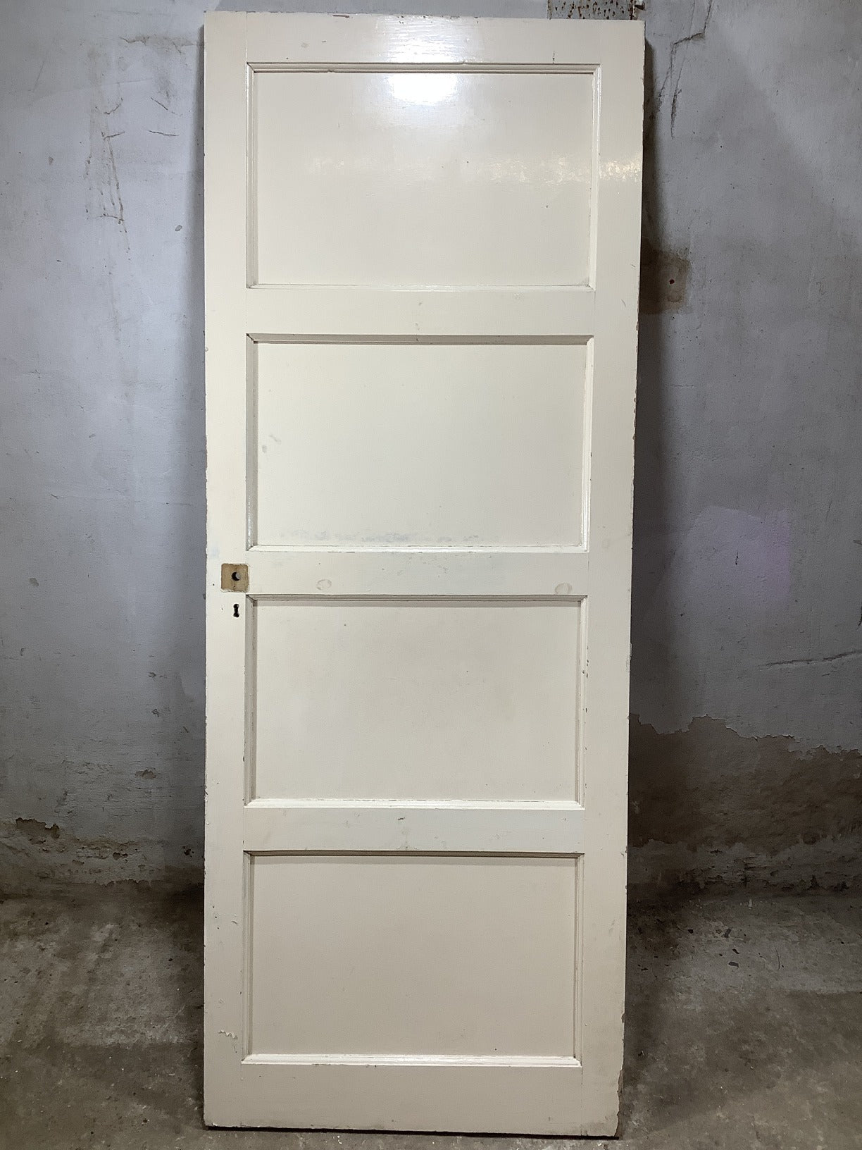 7th Pic 1950s 1960s Internal Painted Pine
