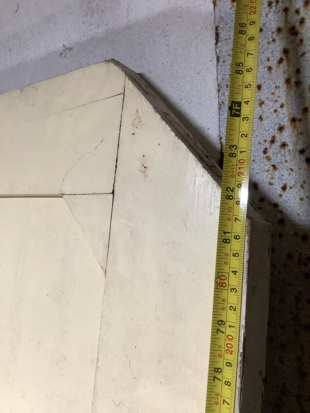 4th Picture showing height of corner off