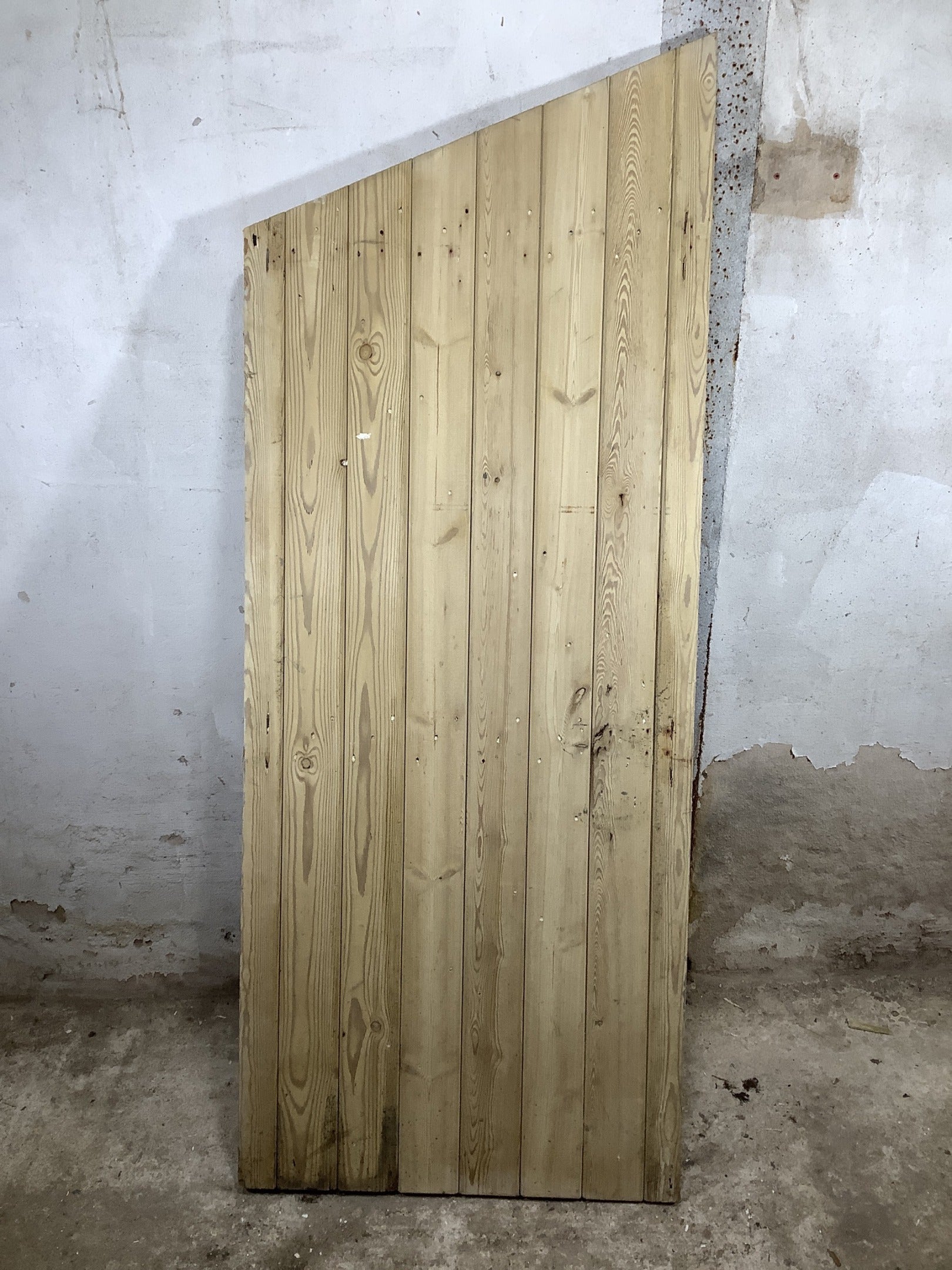 Main Picture Old Internal Stripped  Pine Reclaimed Door