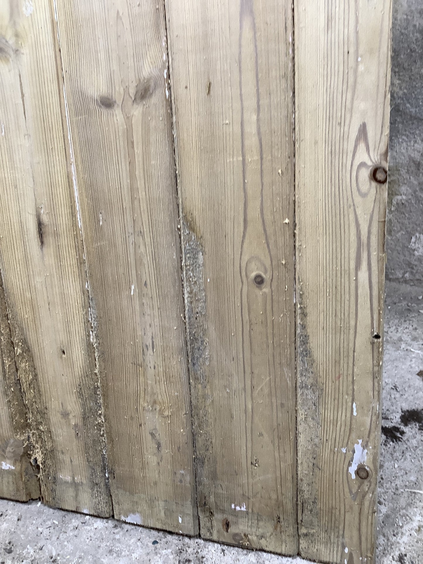 5th Pic Old Internal Stripped Pine Reclaimed Door