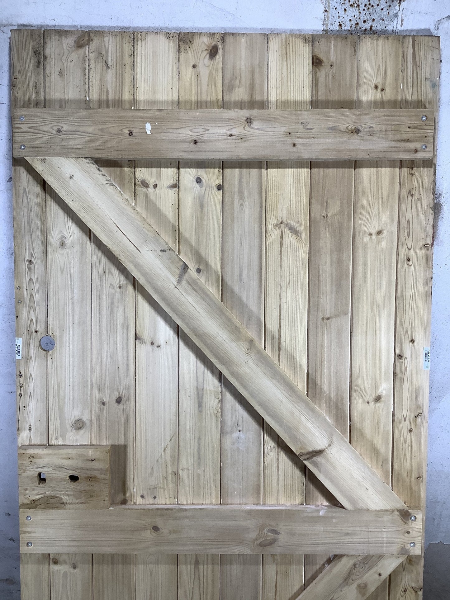 8th Pic Old Internal Stripped Pine Reclaimed Door