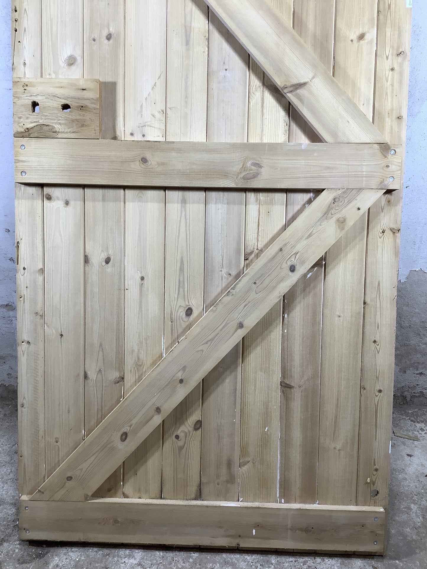 9th Pic Old Internal Stripped Pine Reclaimed Door