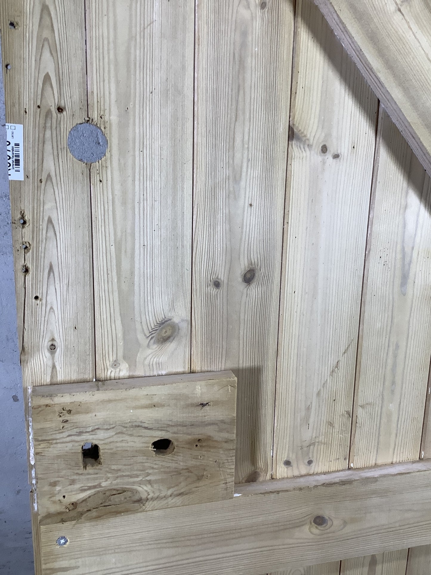10th Pic Old Internal Stripped Pine Reclaimed Door