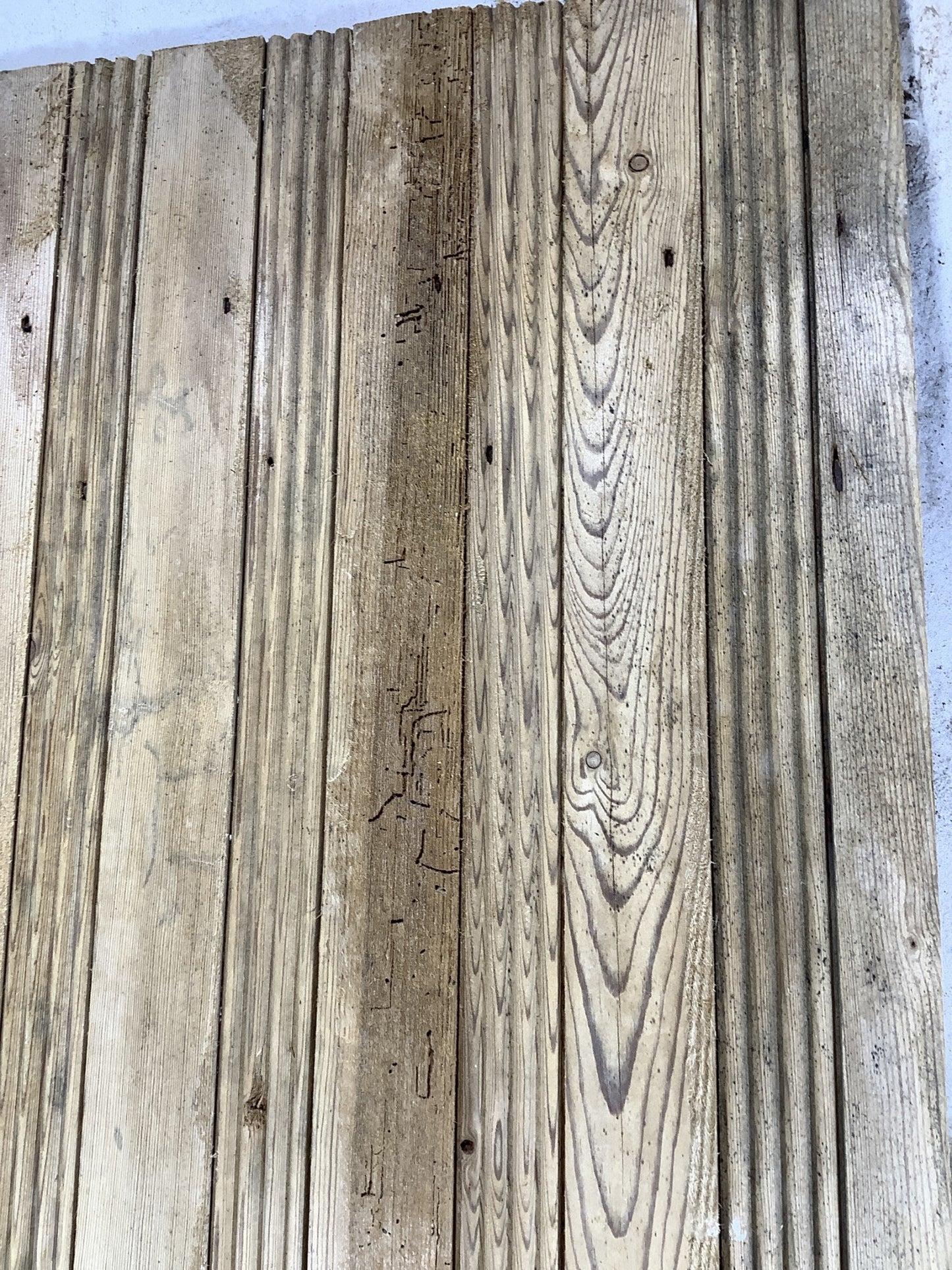 4th Pic Old Internal Stripped Pine Reclaimed Door