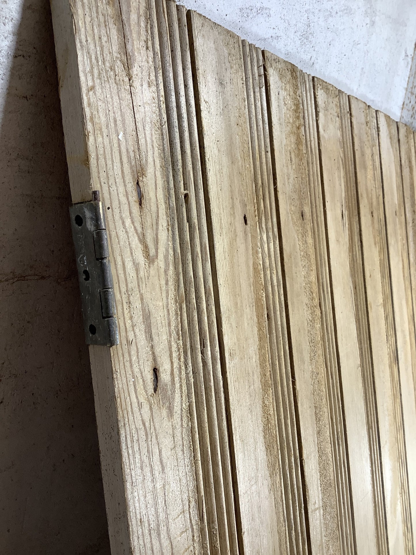 6th Pic Old Internal Stripped Pine Reclaimed Door