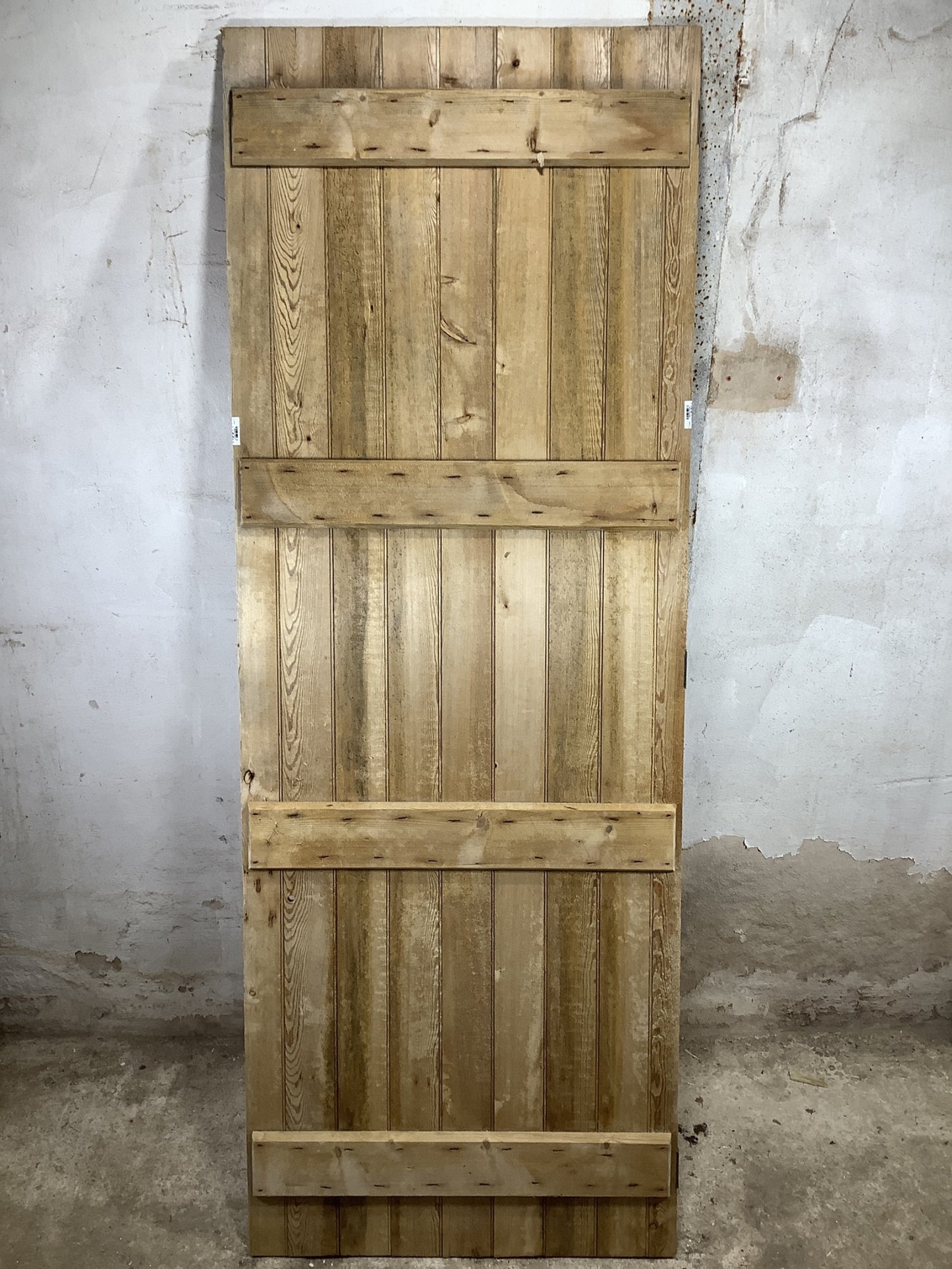 7th Pic Old Internal Stripped Pine Reclaimed Door