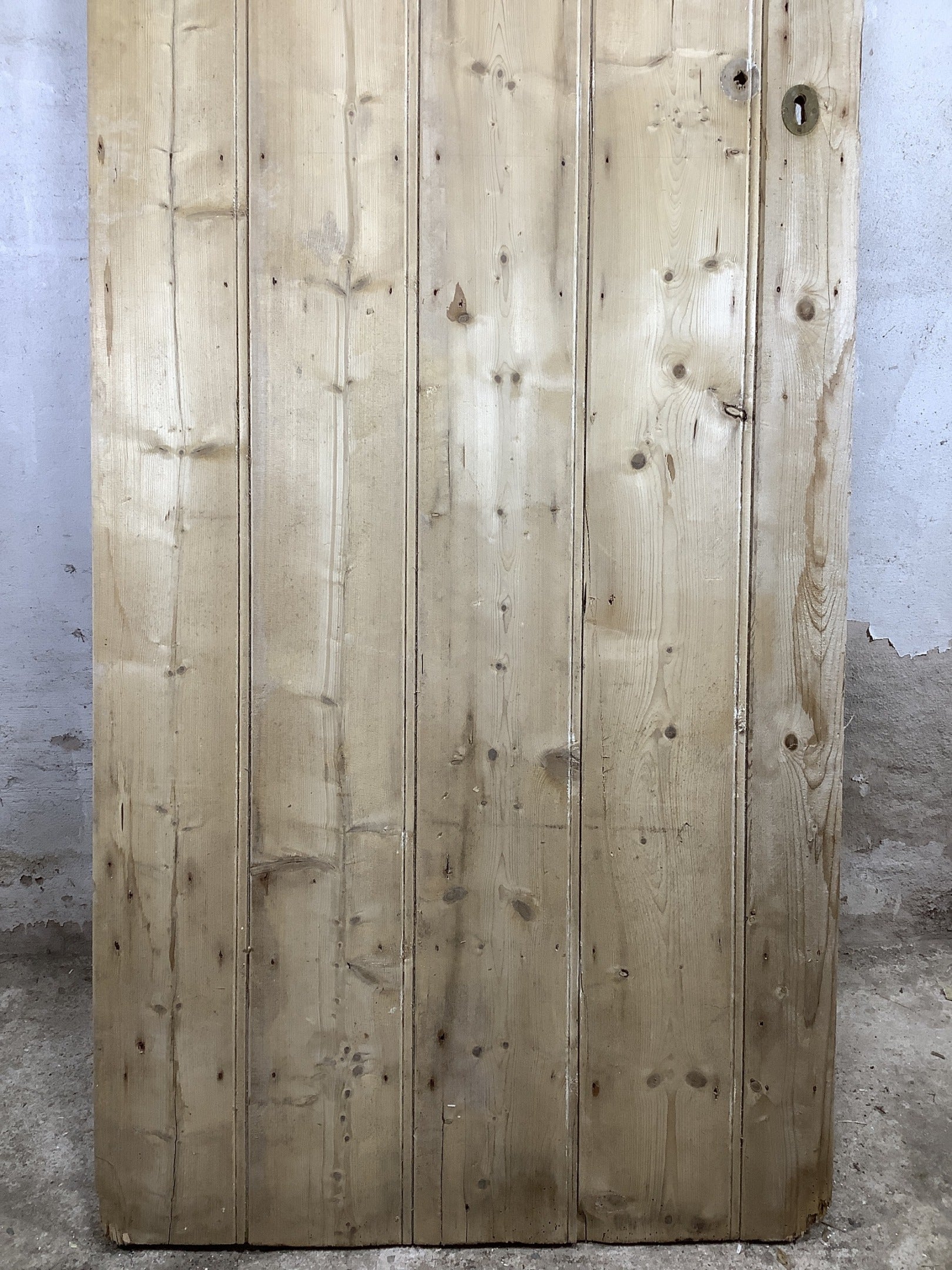 3rd Pic Victorian Internal Stripped  Pine Reclaimed Door