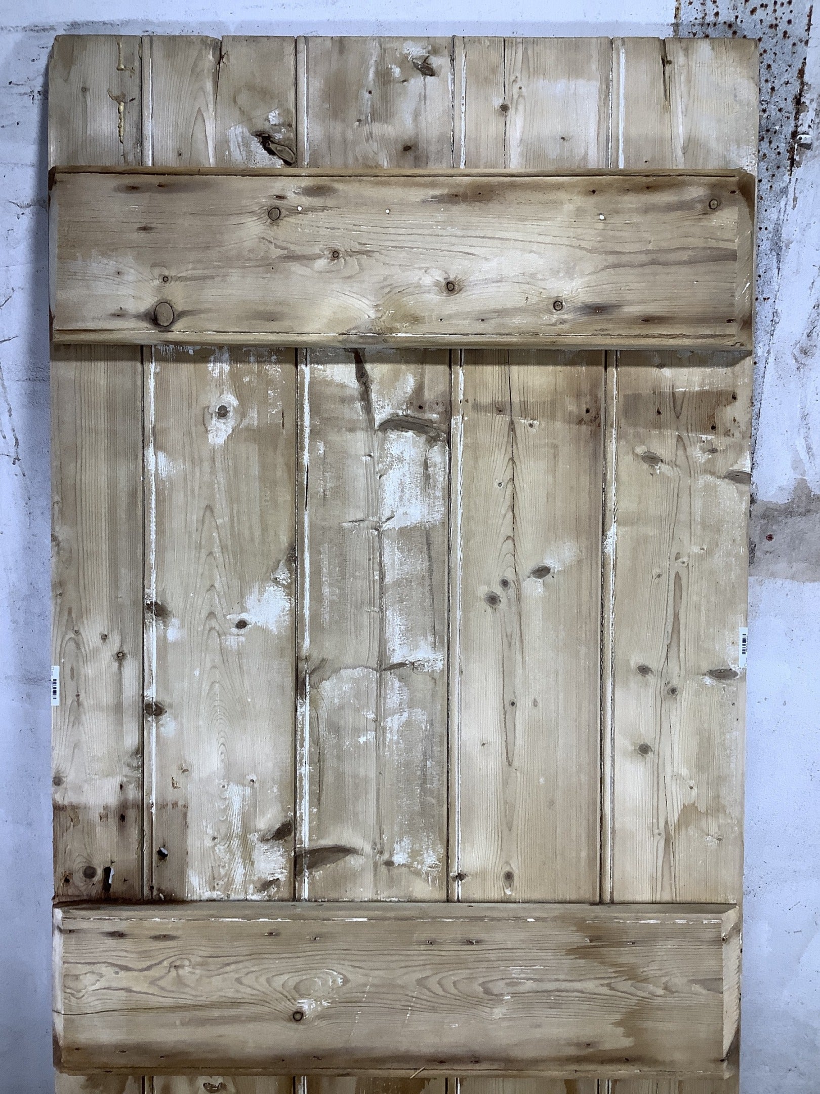 8th Pic Victorian Internal Stripped  Pine Reclaimed Door