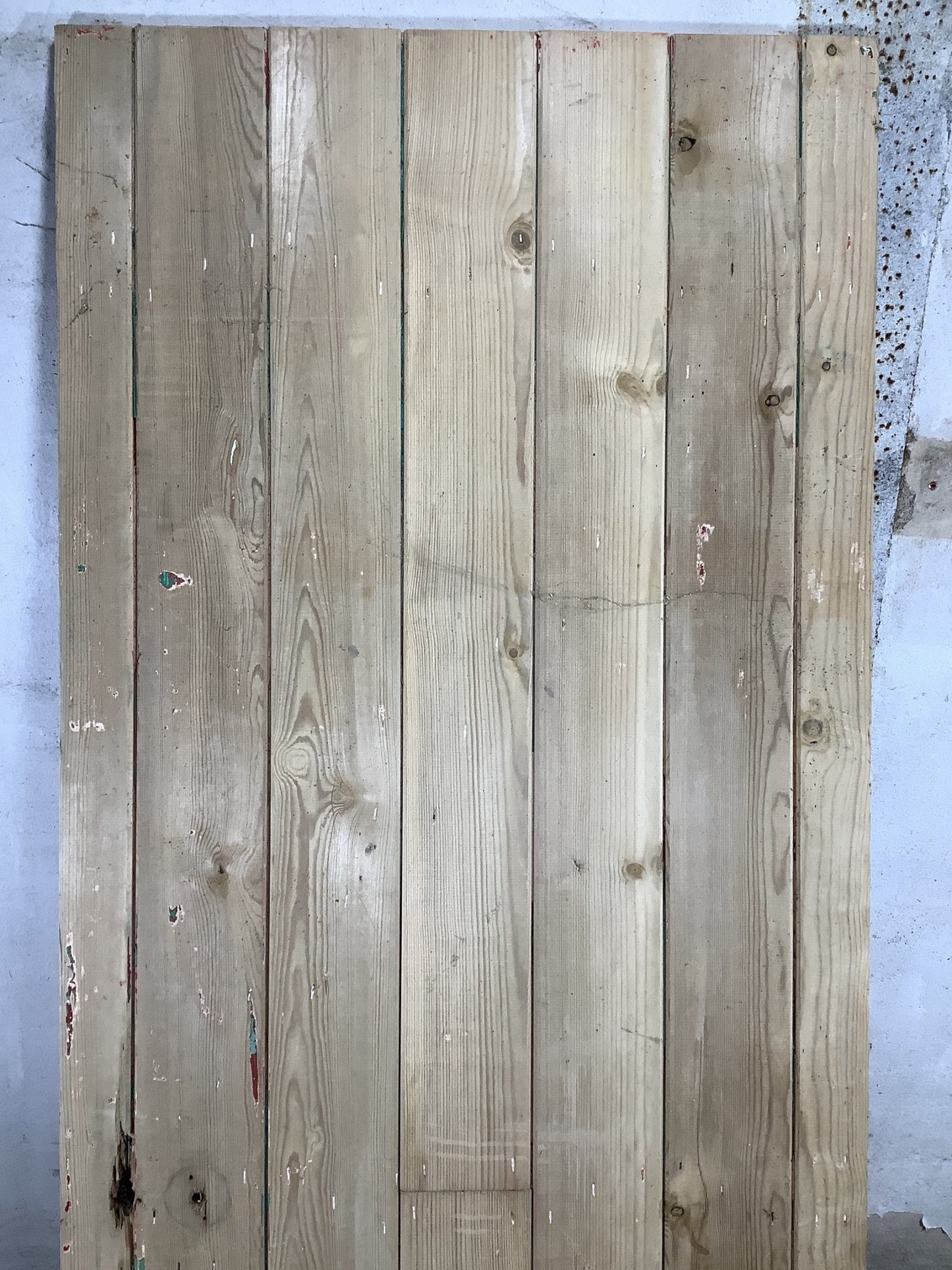2nd Pic Old Internal Stripped  Pine Reclaimed Door