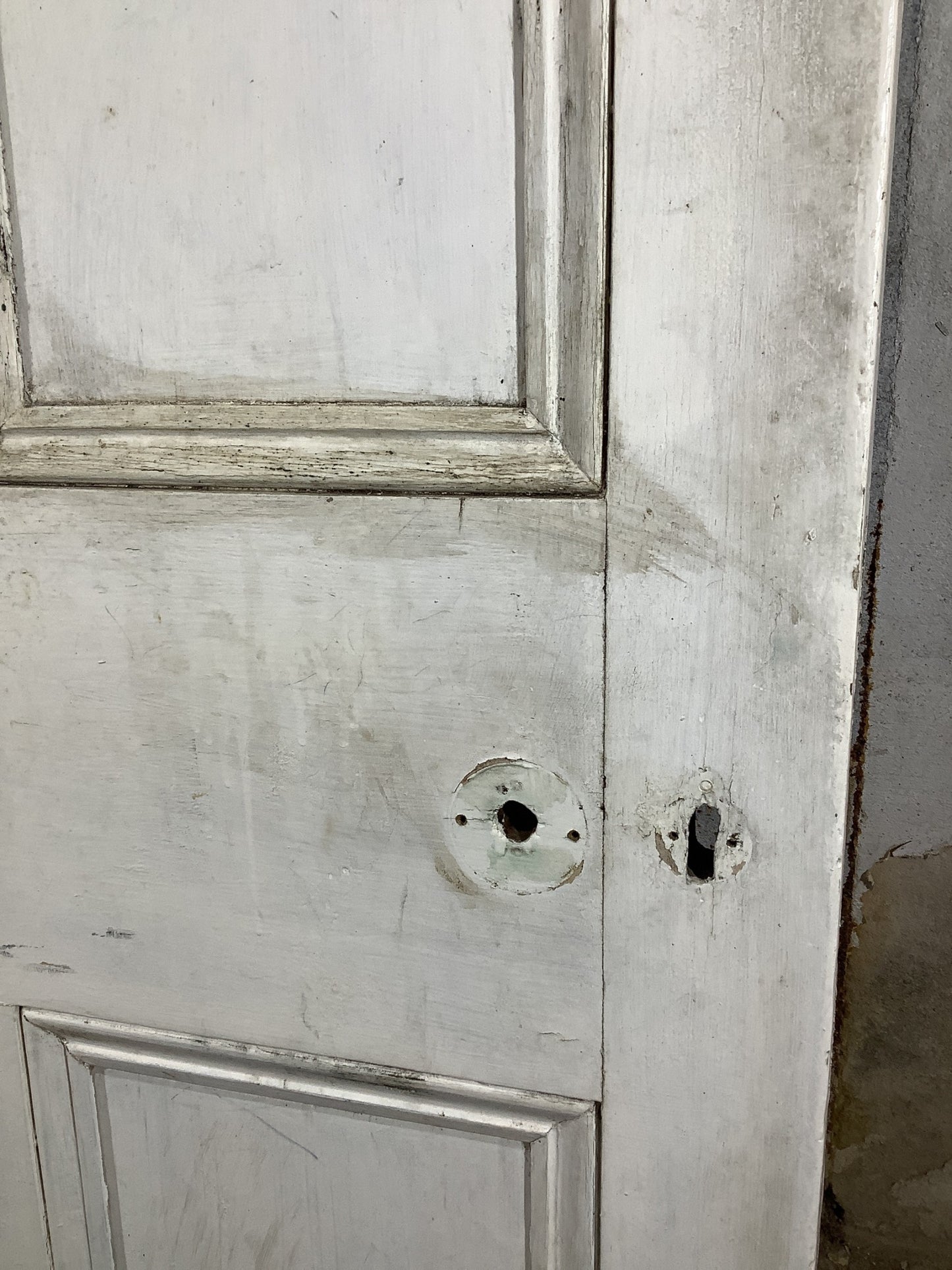 4th Pic Victorian Internal Painted Pine Reclaimed Door