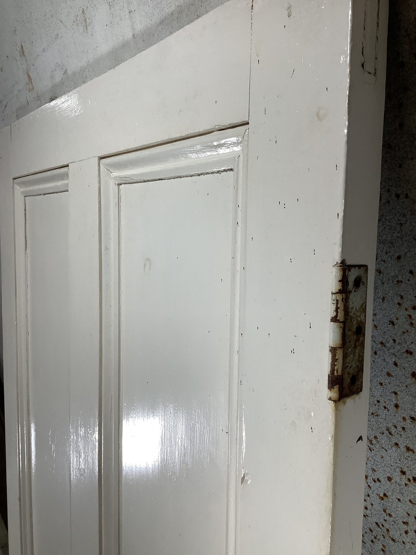 12th Pic Victorian Internal Painted Pine Reclaimed Door