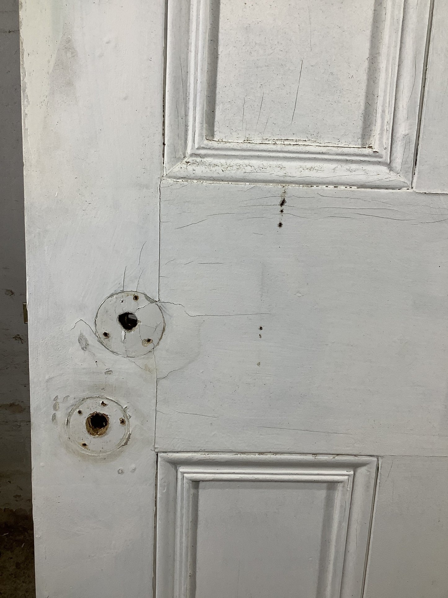 4th Pic Victorian Internal Painted Pine Reclaimed Door