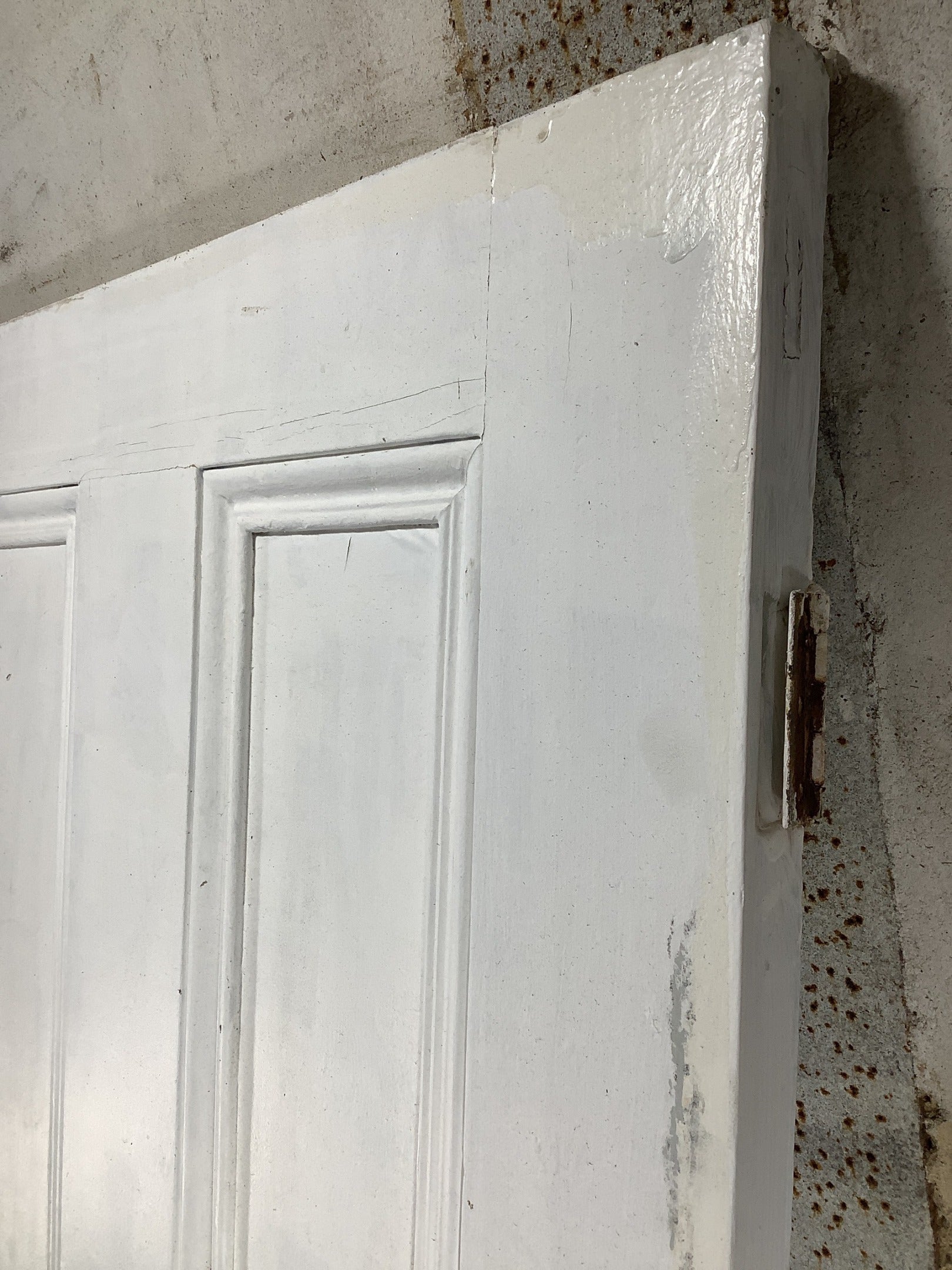6th Pic Victorian Internal Painted  Pine Reclaimed Door