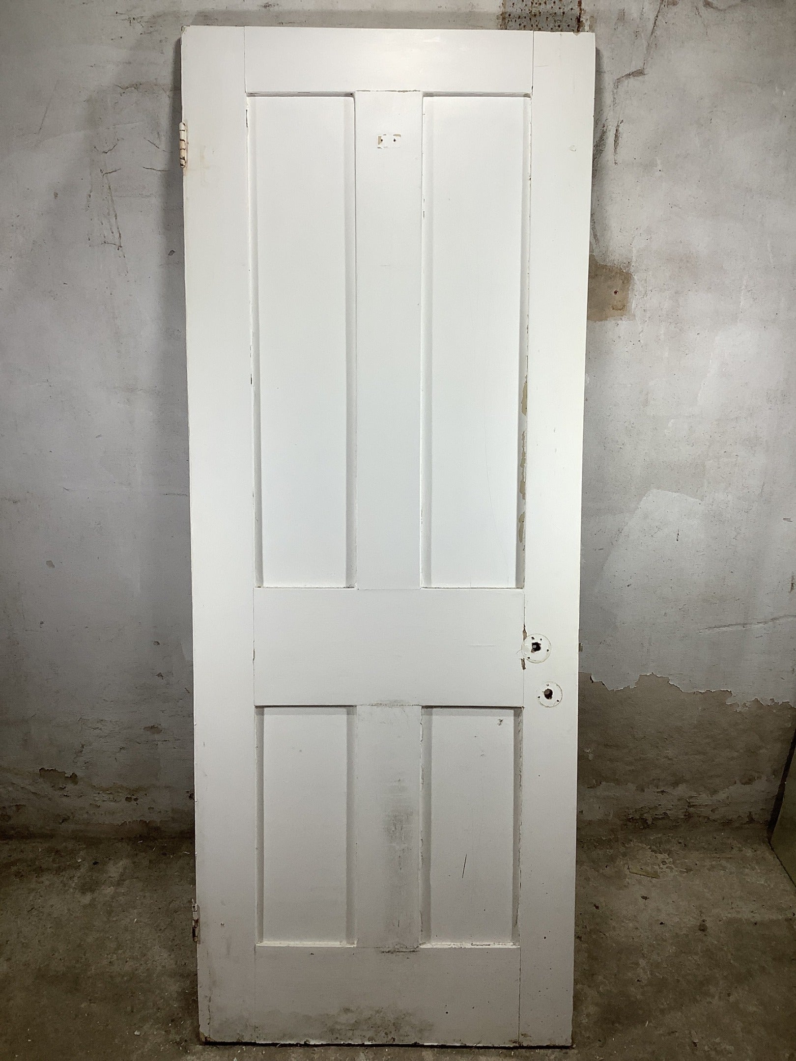 7th Pic Victorian Internal Painted  Pine Reclaimed Door
