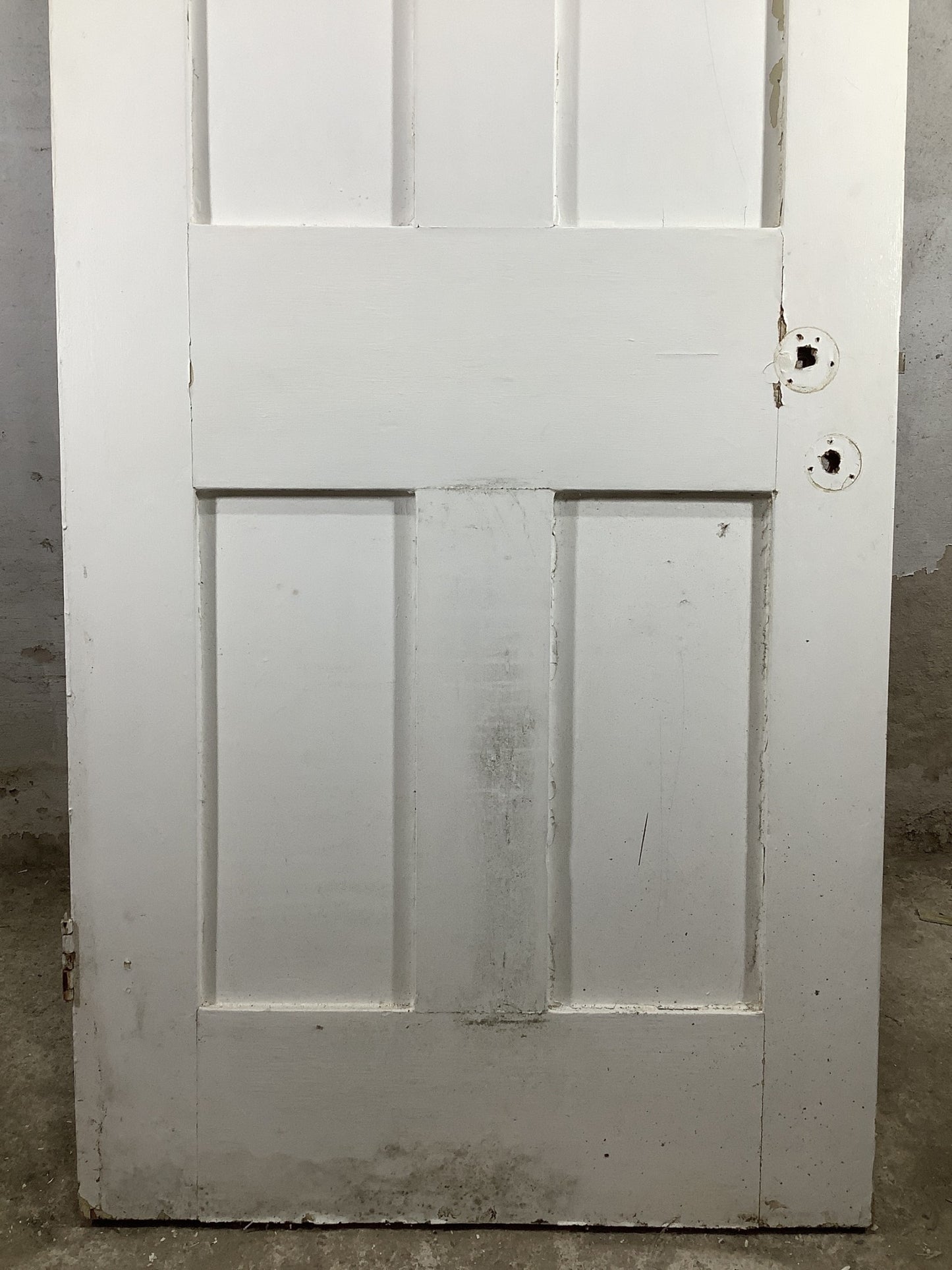 9th Pic Victorian Internal Painted Pine Reclaimed Door