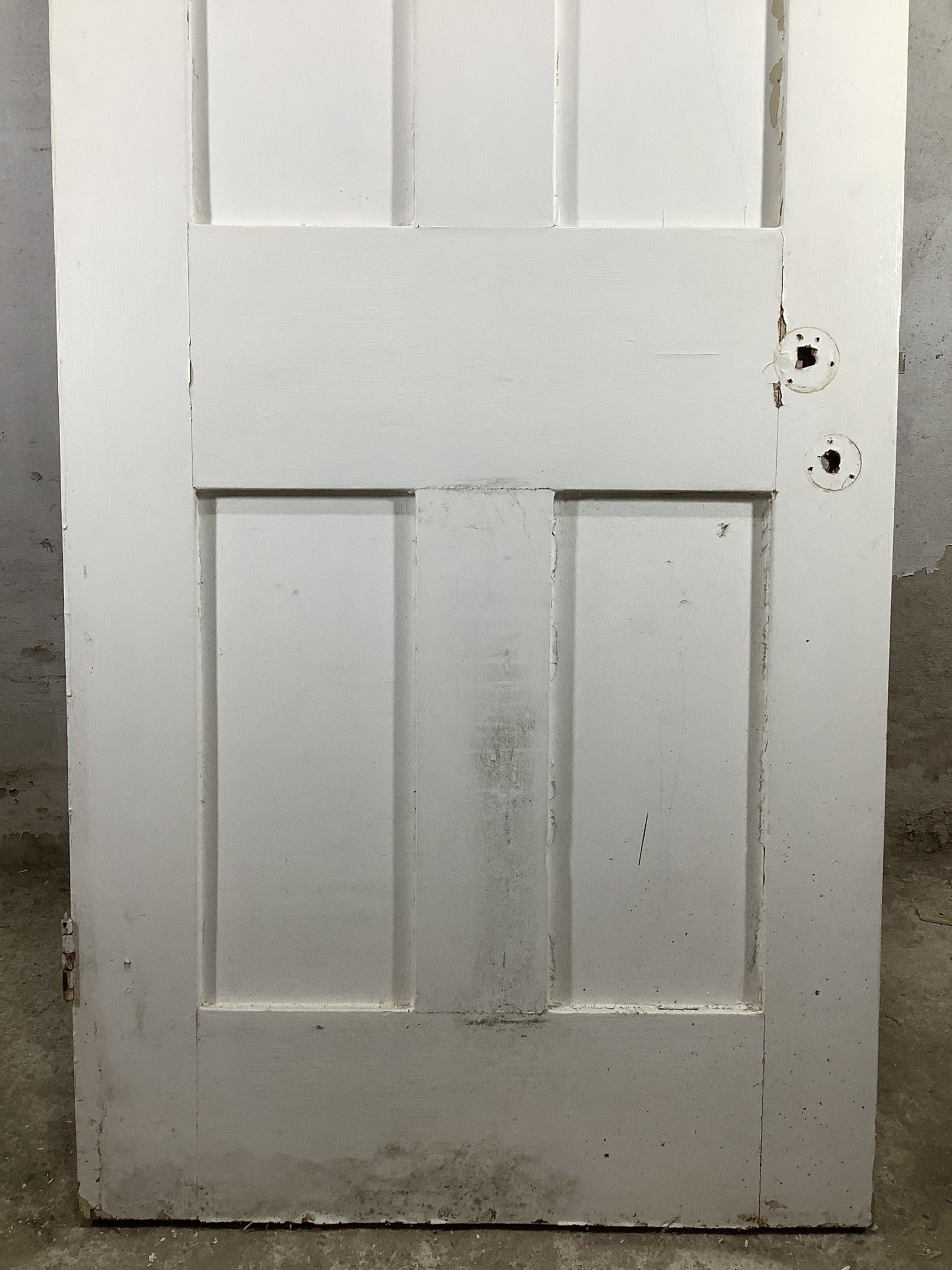9th Pic Victorian Internal Painted  Pine Reclaimed Door