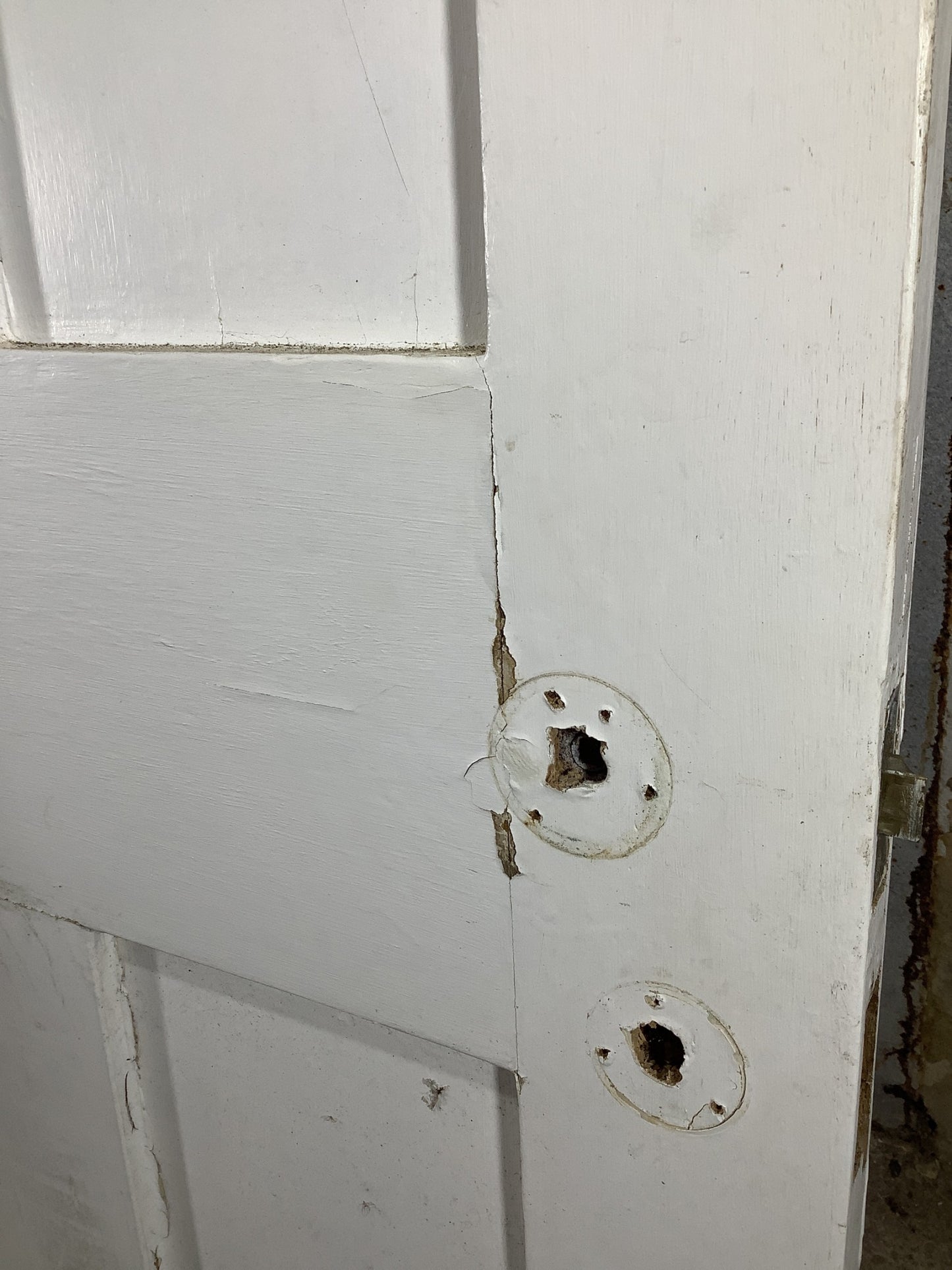 10th Pic Victorian Internal Painted Pine Reclaimed Door