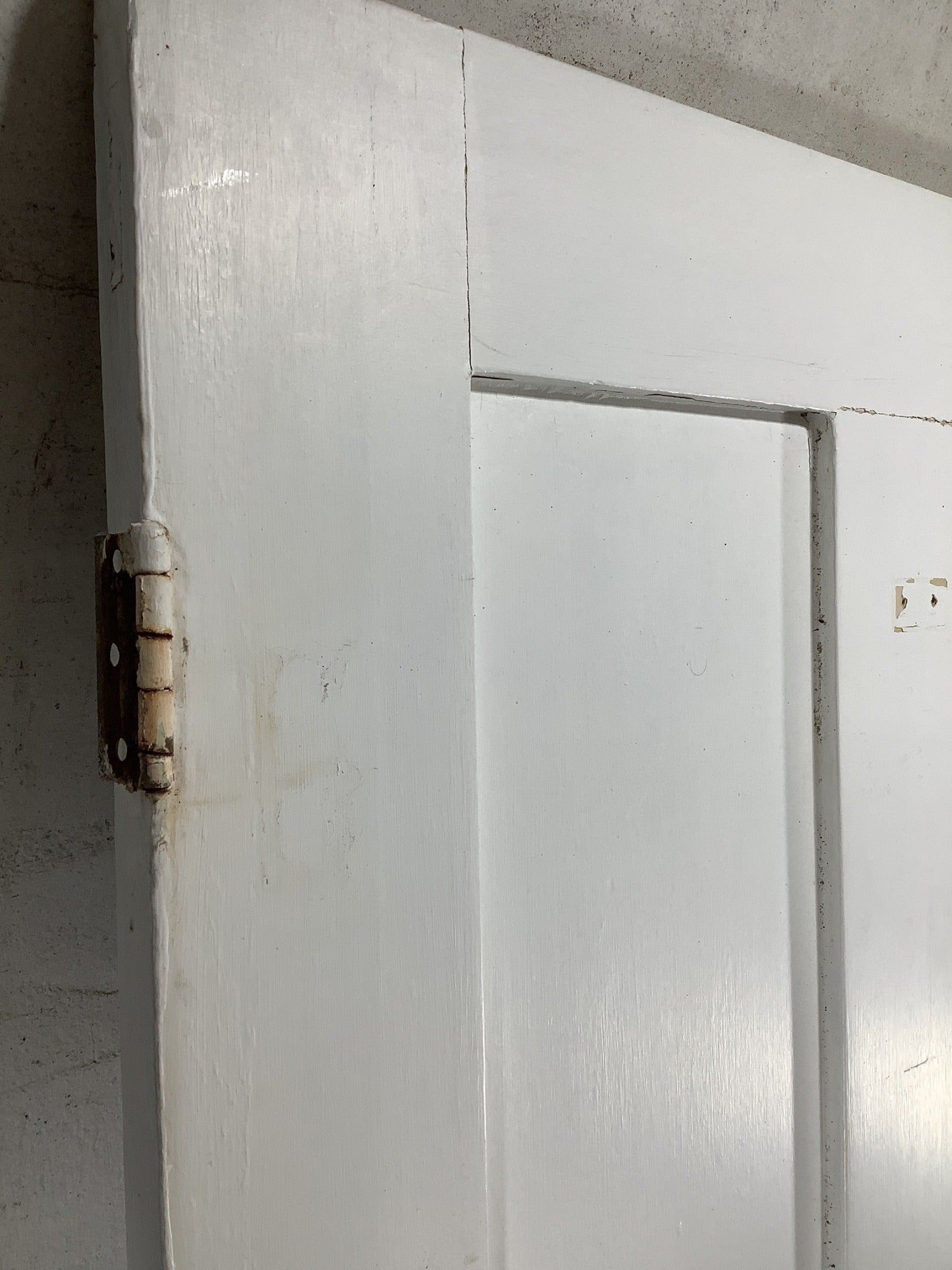 12th Pic Victorian Internal Painted  Pine Reclaimed Door