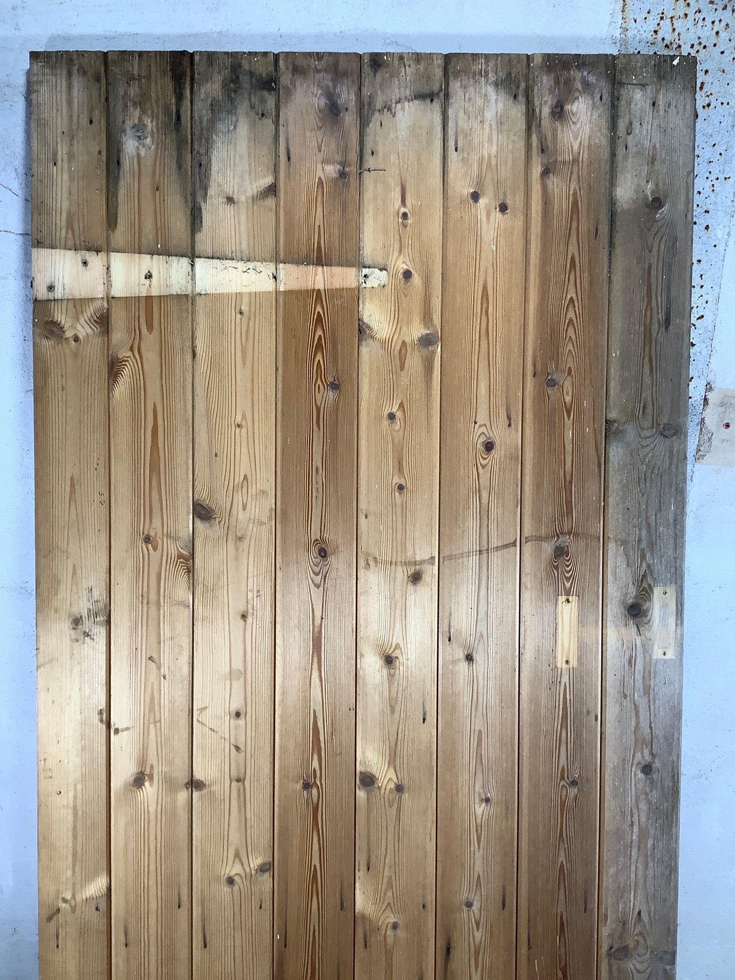 2nd Pic Old Natural  Pine Reclaimed Door