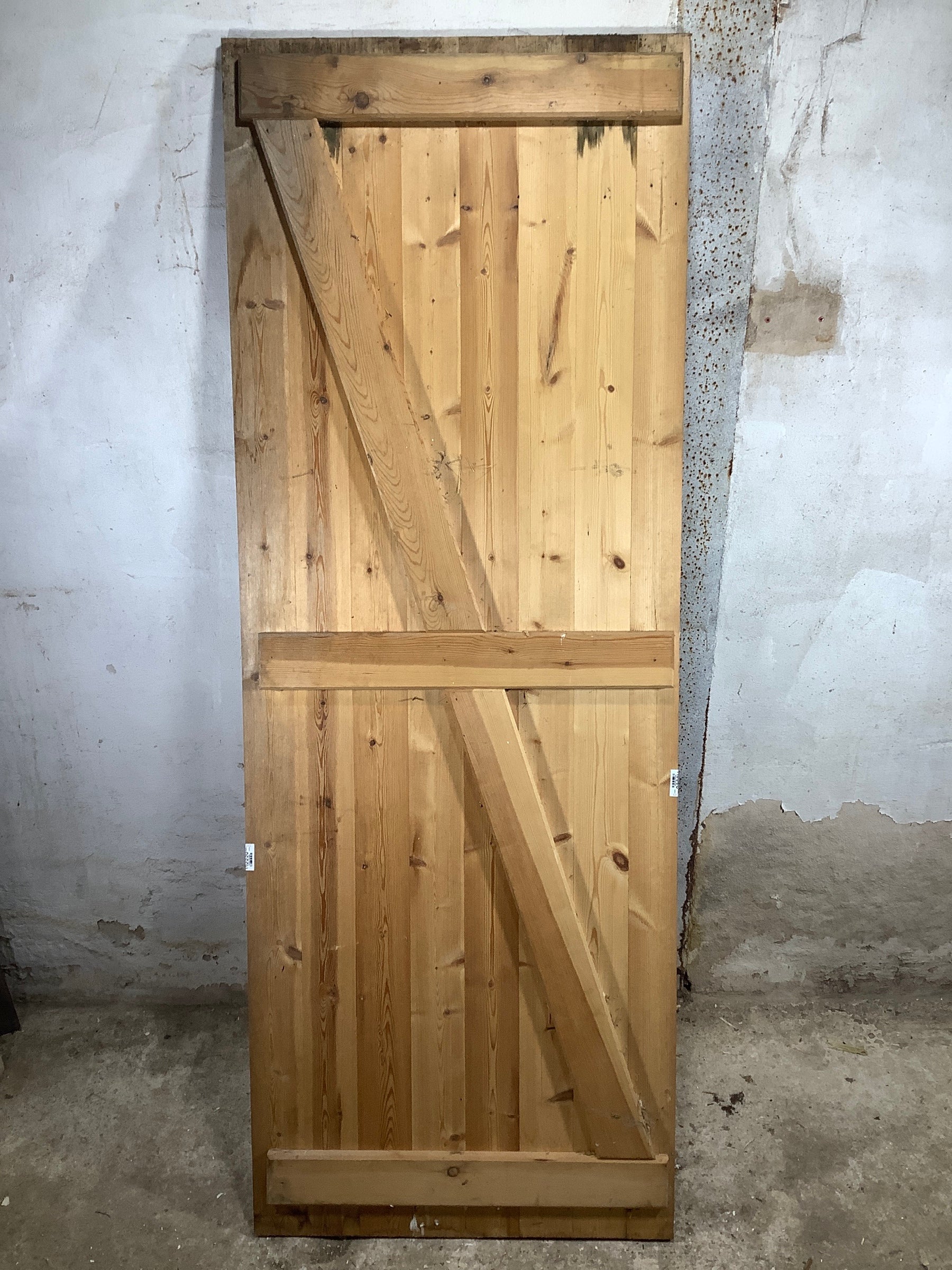 7th Pic Old Natural  Pine Reclaimed Door