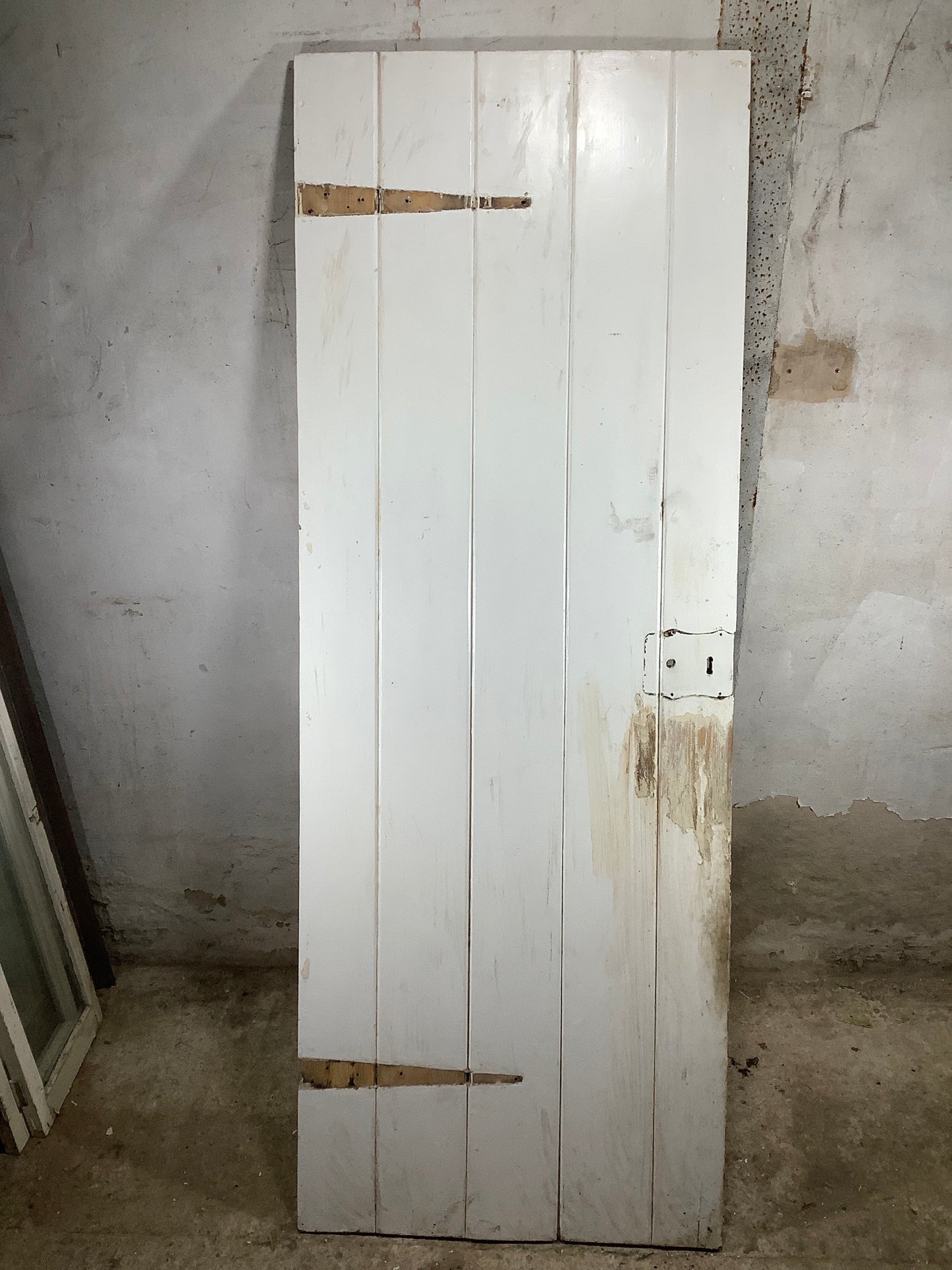 Main Picture Old Internal Painted Pine Reclaimed Door