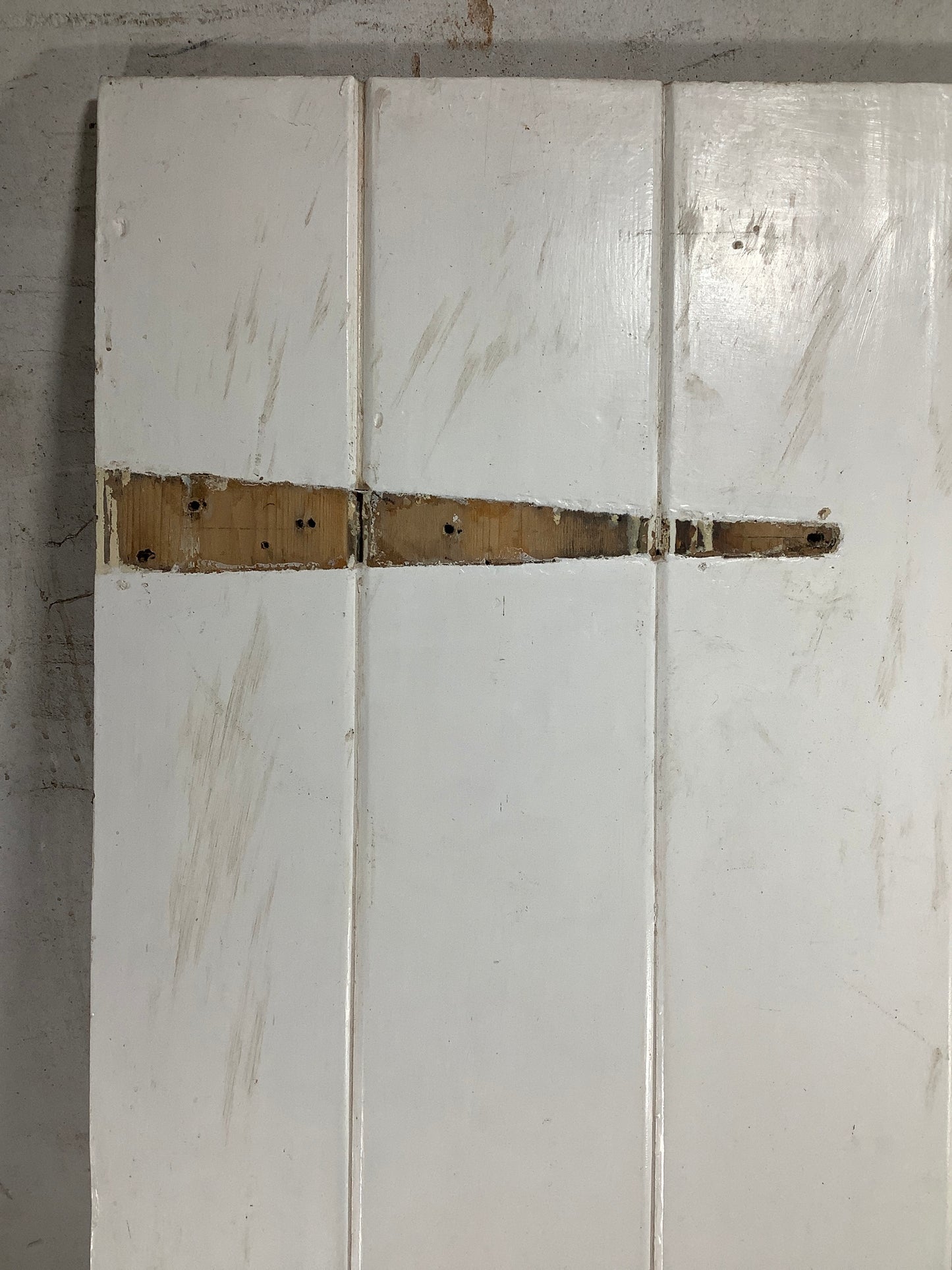 5th Pic Old Internal Painted Pine Reclaimed Door