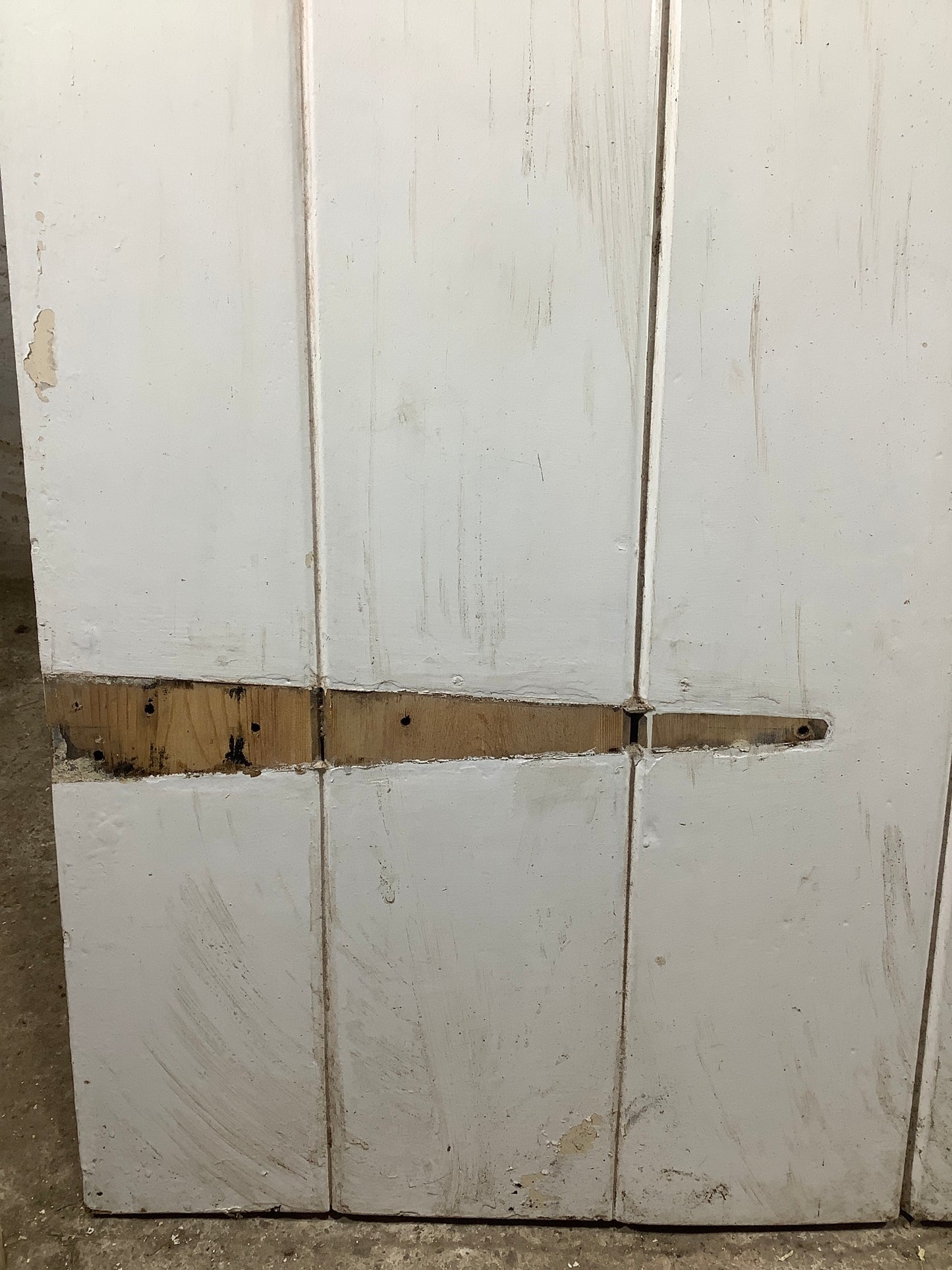 6th Pic Old Internal Painted Pine Reclaimed Door