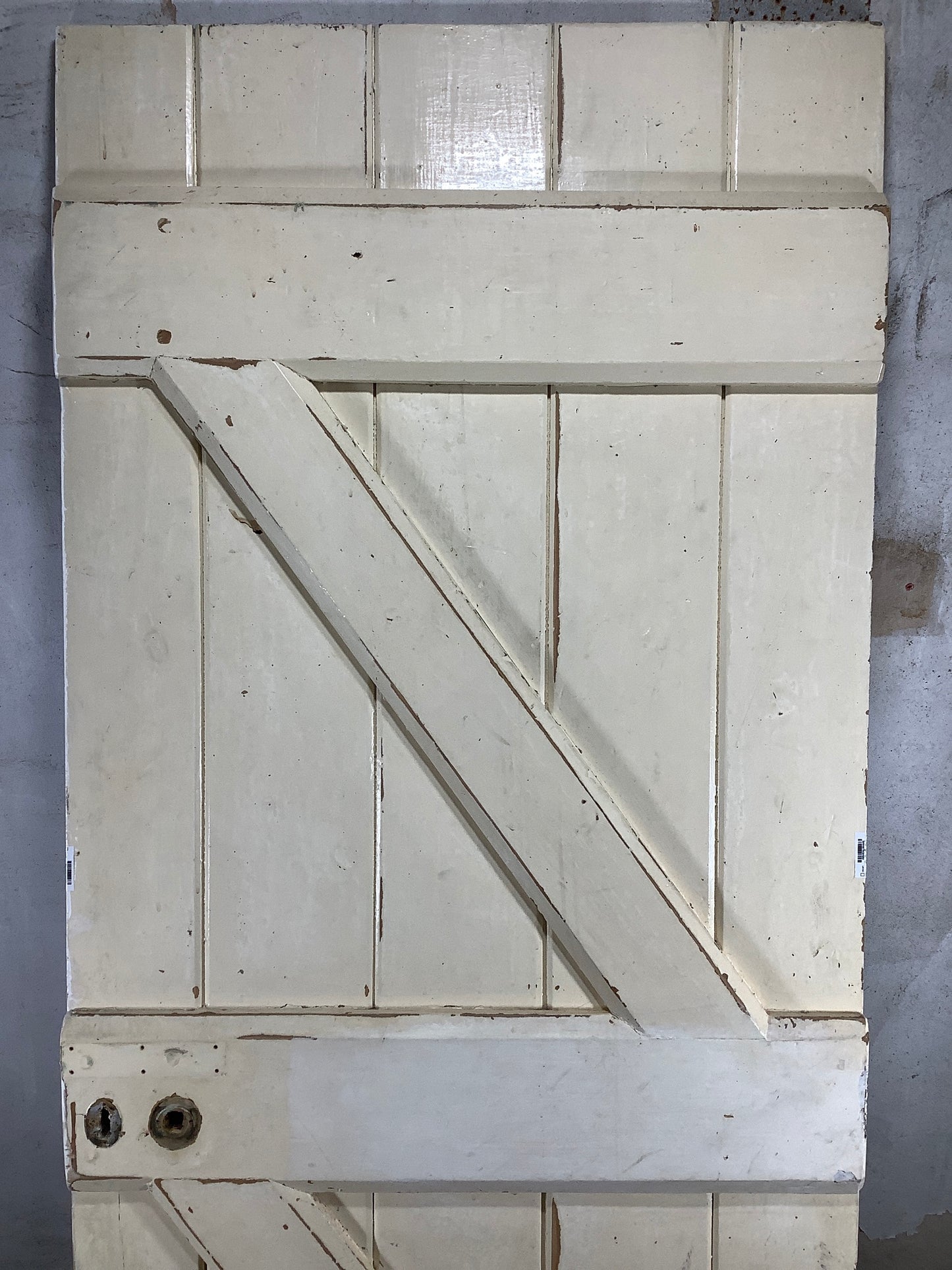 8th Pic Old Internal Painted Pine Reclaimed Door