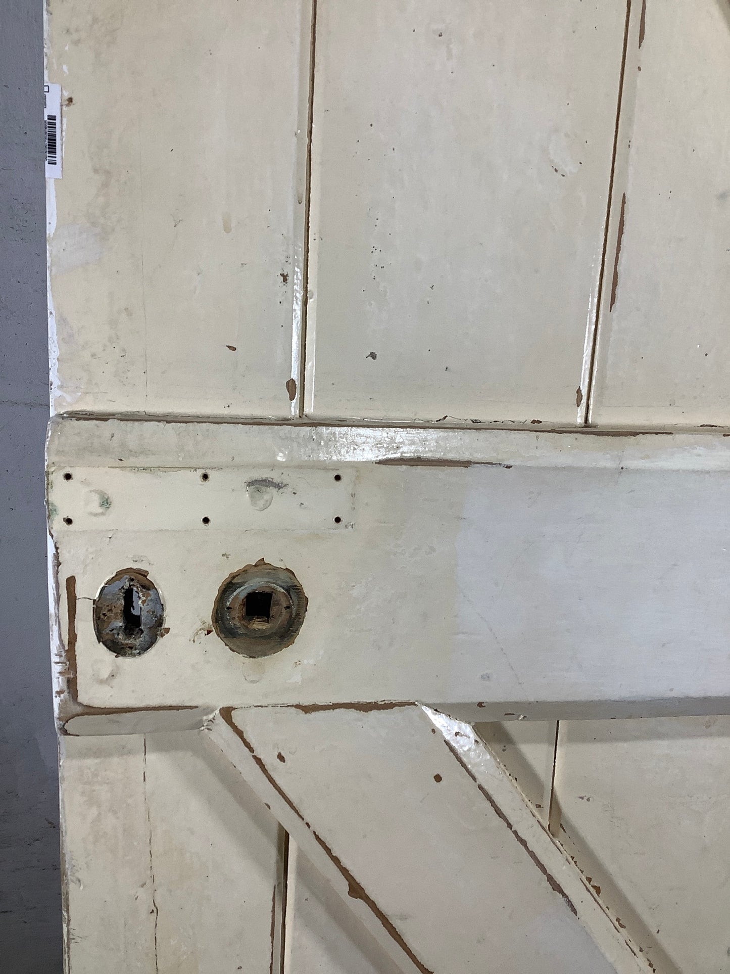 10th Pic Old Internal Painted Pine Reclaimed Door