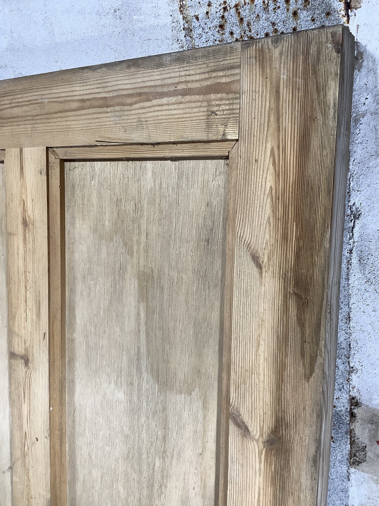 5th Pic Modern Internal Stripped  Pine Reclaimed Door