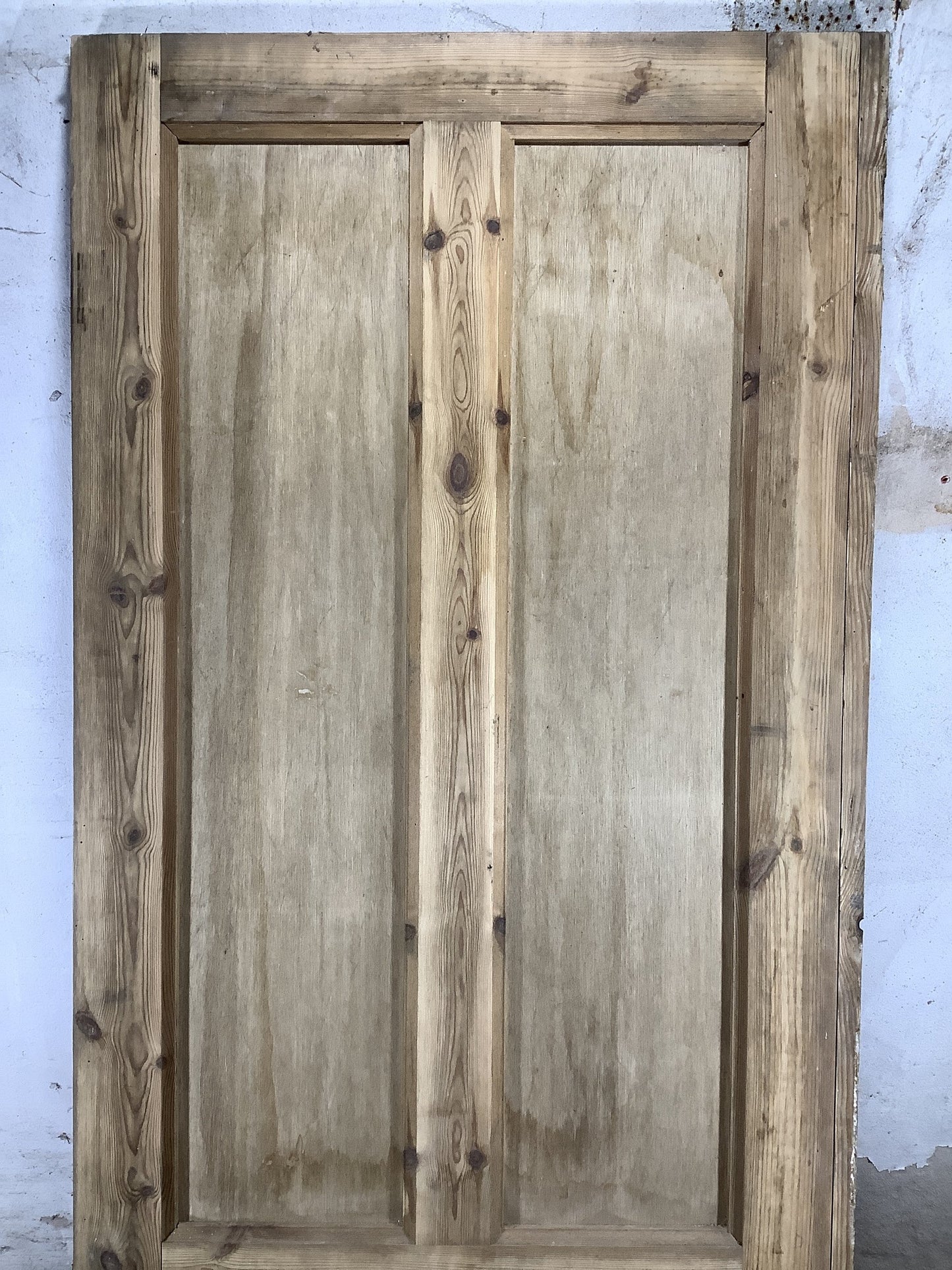 8th Pic Modern Internal Stripped  Pine Reclaimed Door