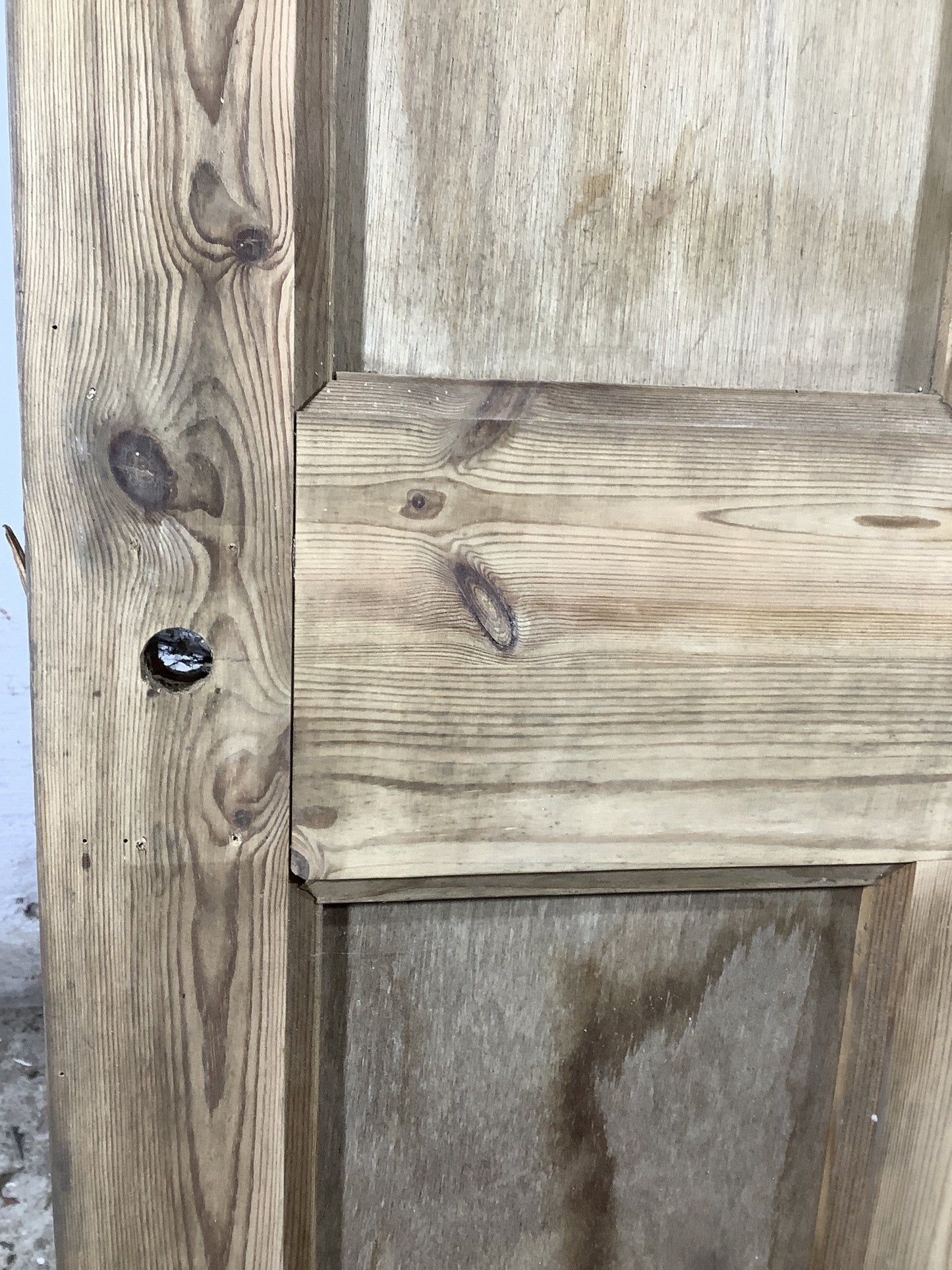 10th Pic Modern Internal Stripped  Pine Reclaimed Door