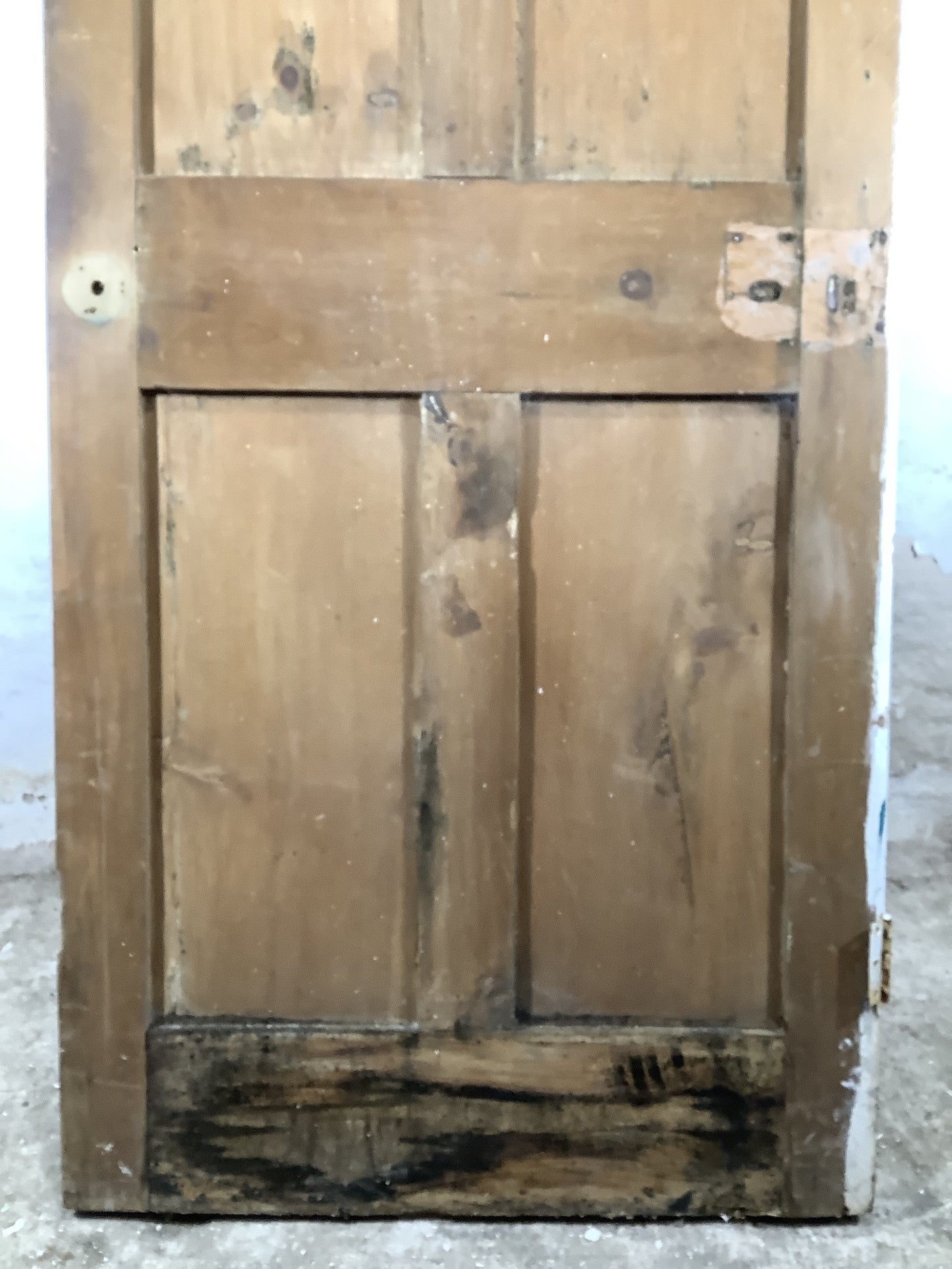 9th Pic Victorian Internal Stripped  Pine Reclaimed Door