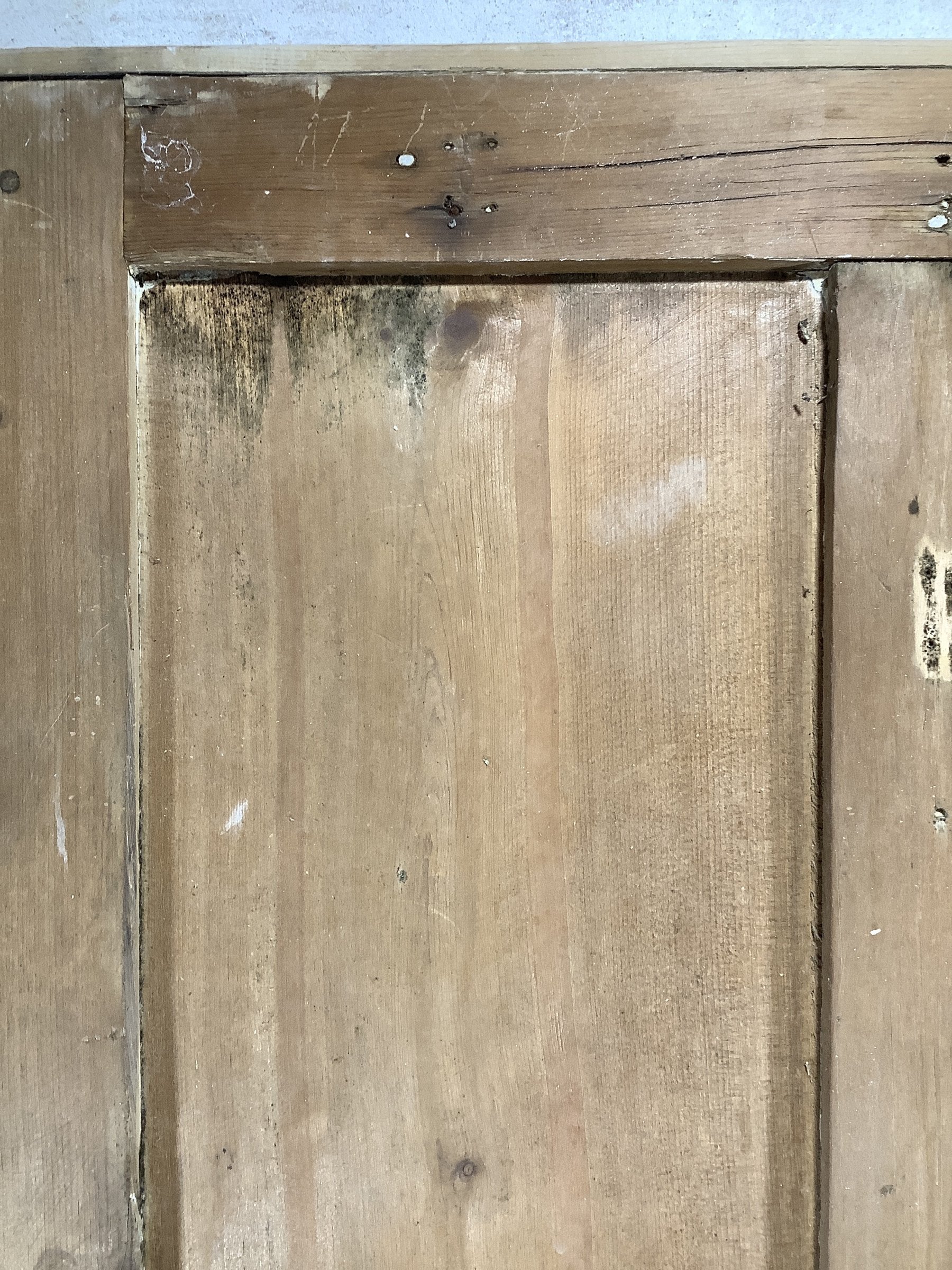 11th Pic Victorian Internal Stripped  Pine Reclaimed Door