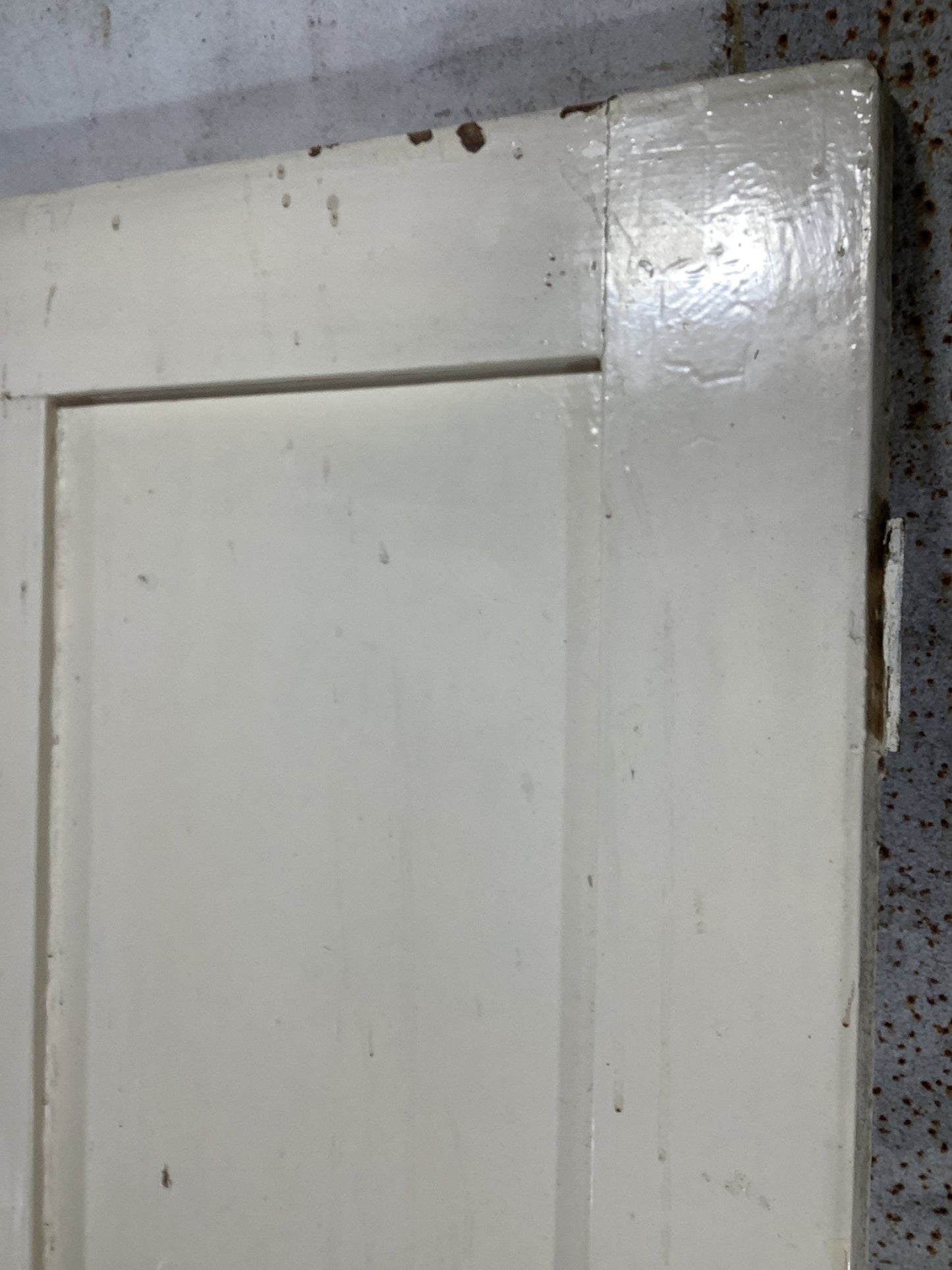 5th Pic Victorian Internal Painted Pine Reclaimed Door