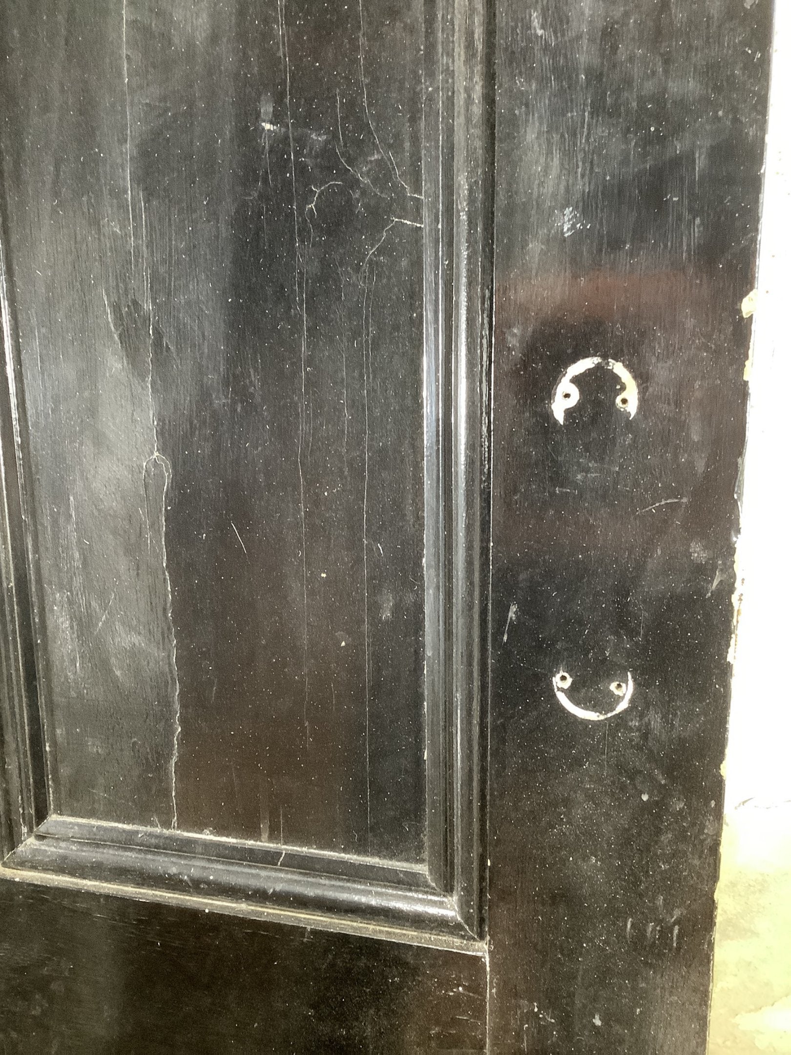 4th Pic Victorian Internal Painted  Pine Reclaimed Door