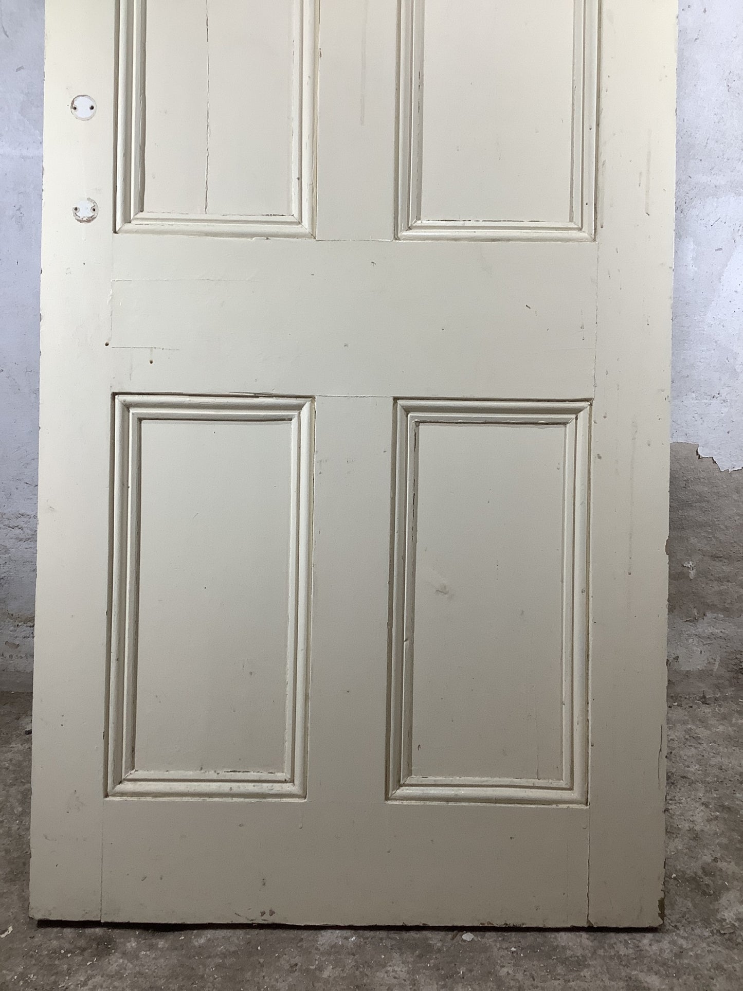 9th Pic Victorian Internal Painted  Pine Reclaimed Door