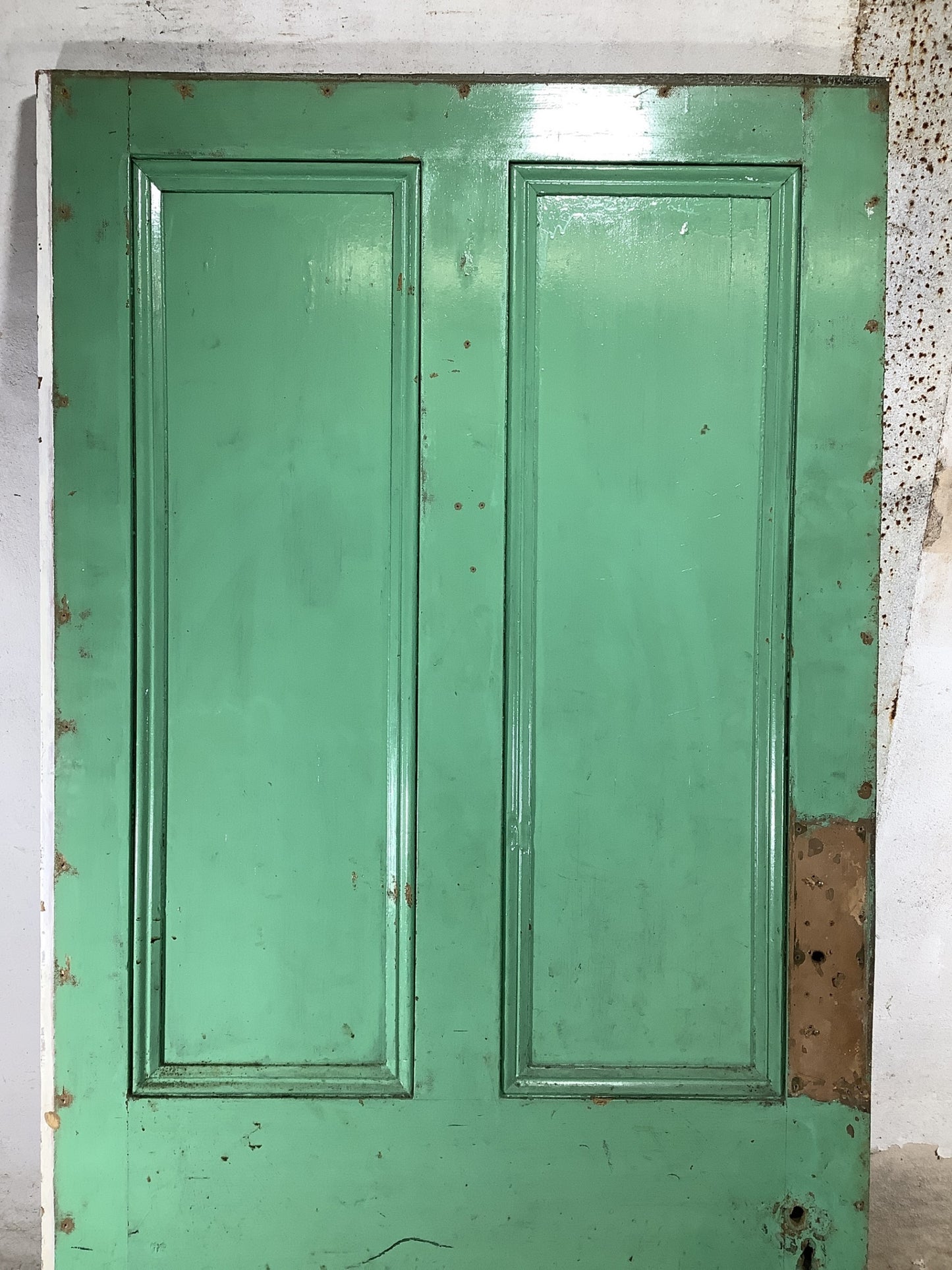 8th Pic Victorian Internal Painted Pine Reclaimed Door