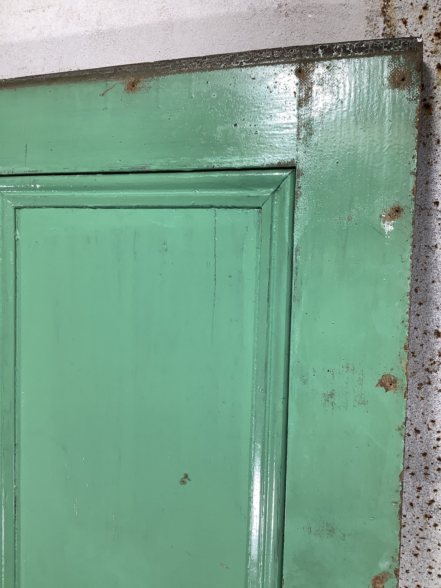 11th Pic Victorian Internal Painted Pine Reclaimed Door