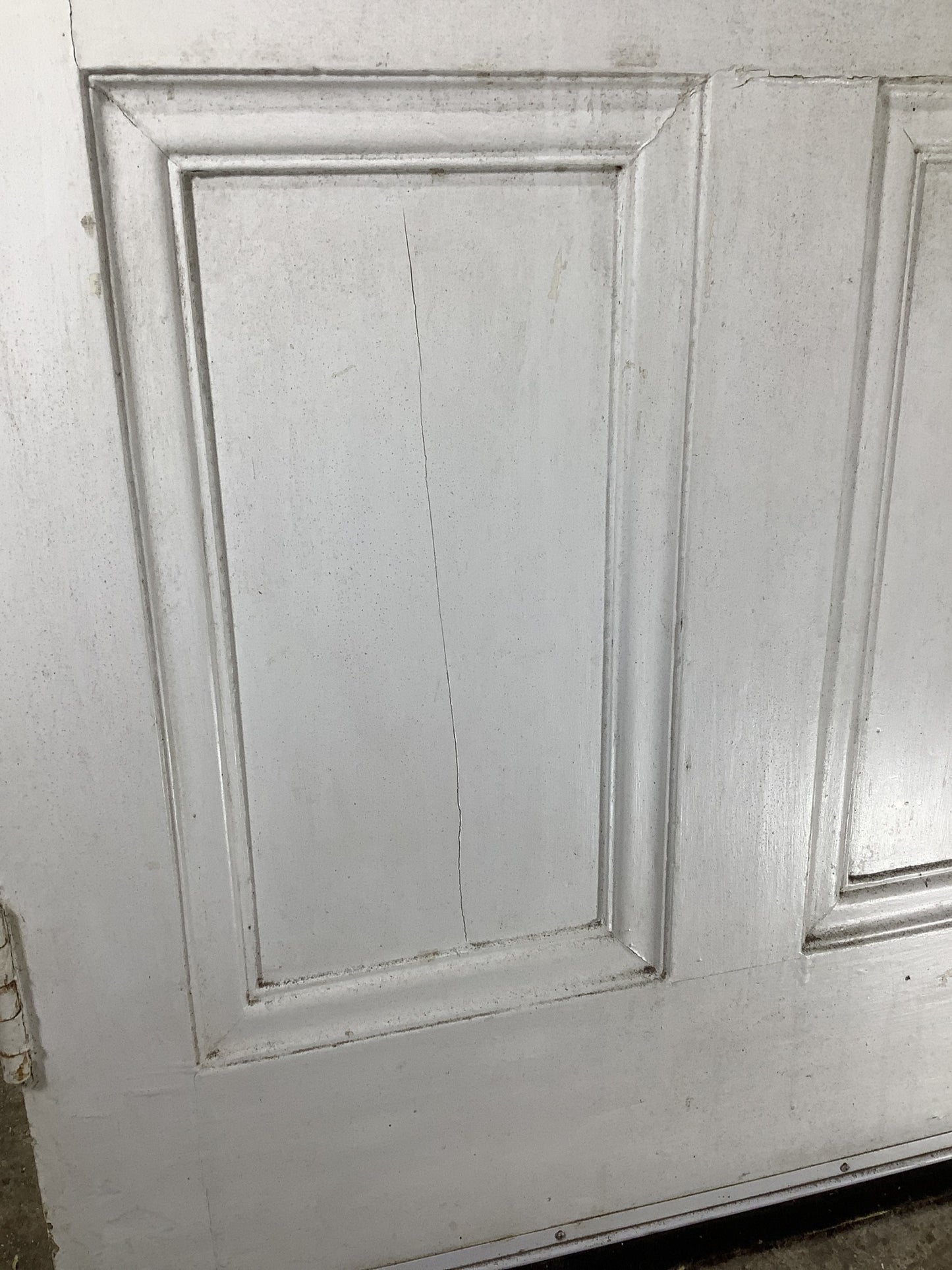 12th Pic Victorian Internal Glazed Painted Pine Reclaimed Door