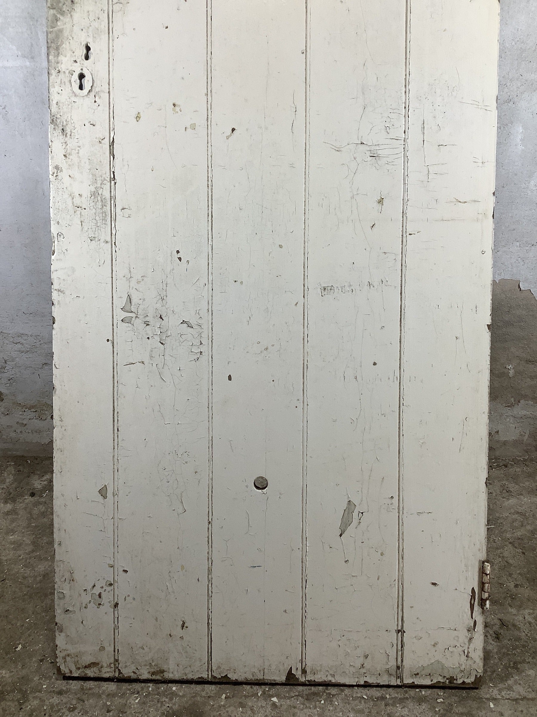 9th Pic Old Internal Painted  Pine Reclaimed Door