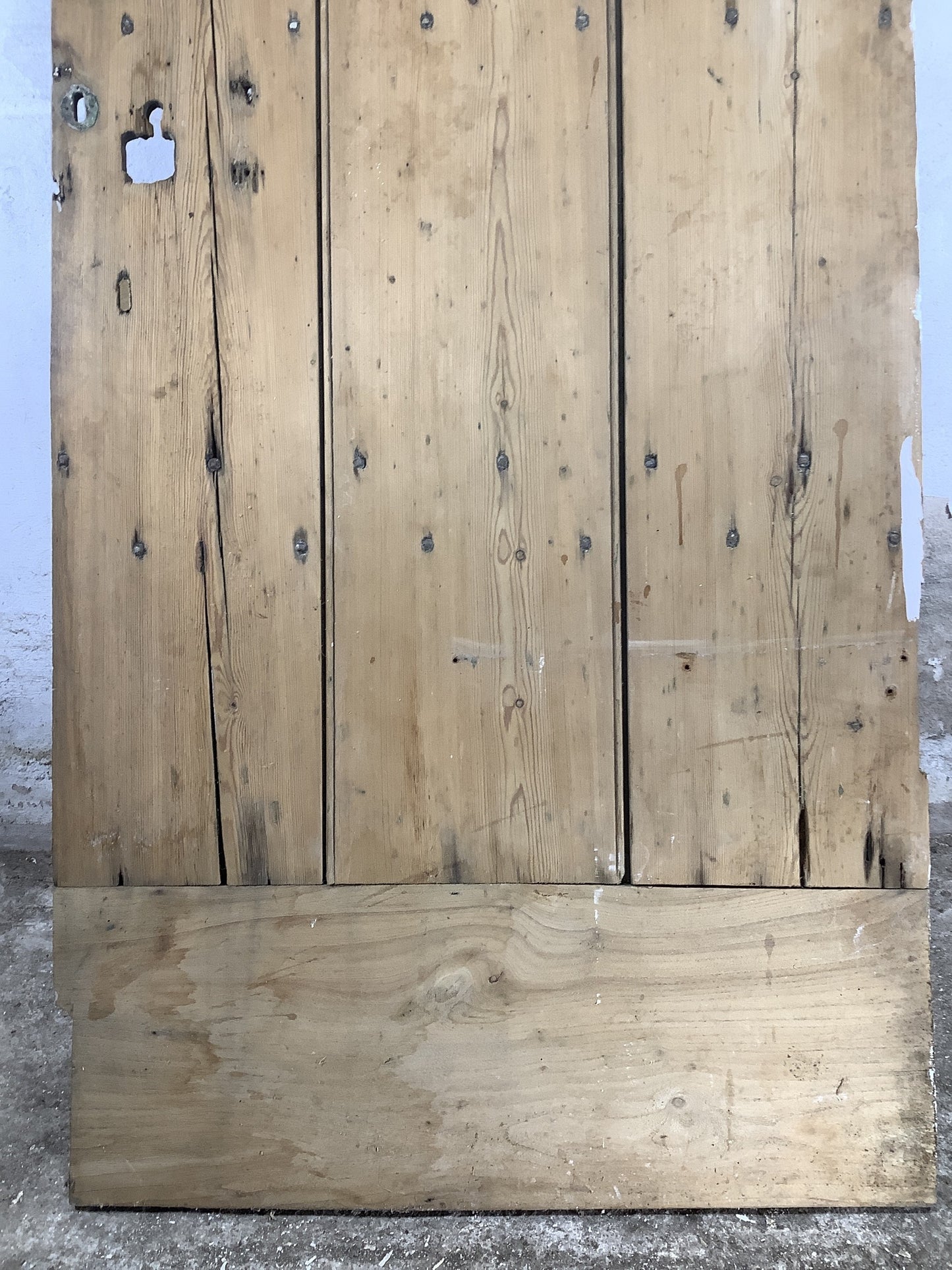 3rd Pic Old Internal Stripped Pine Reclaimed Door