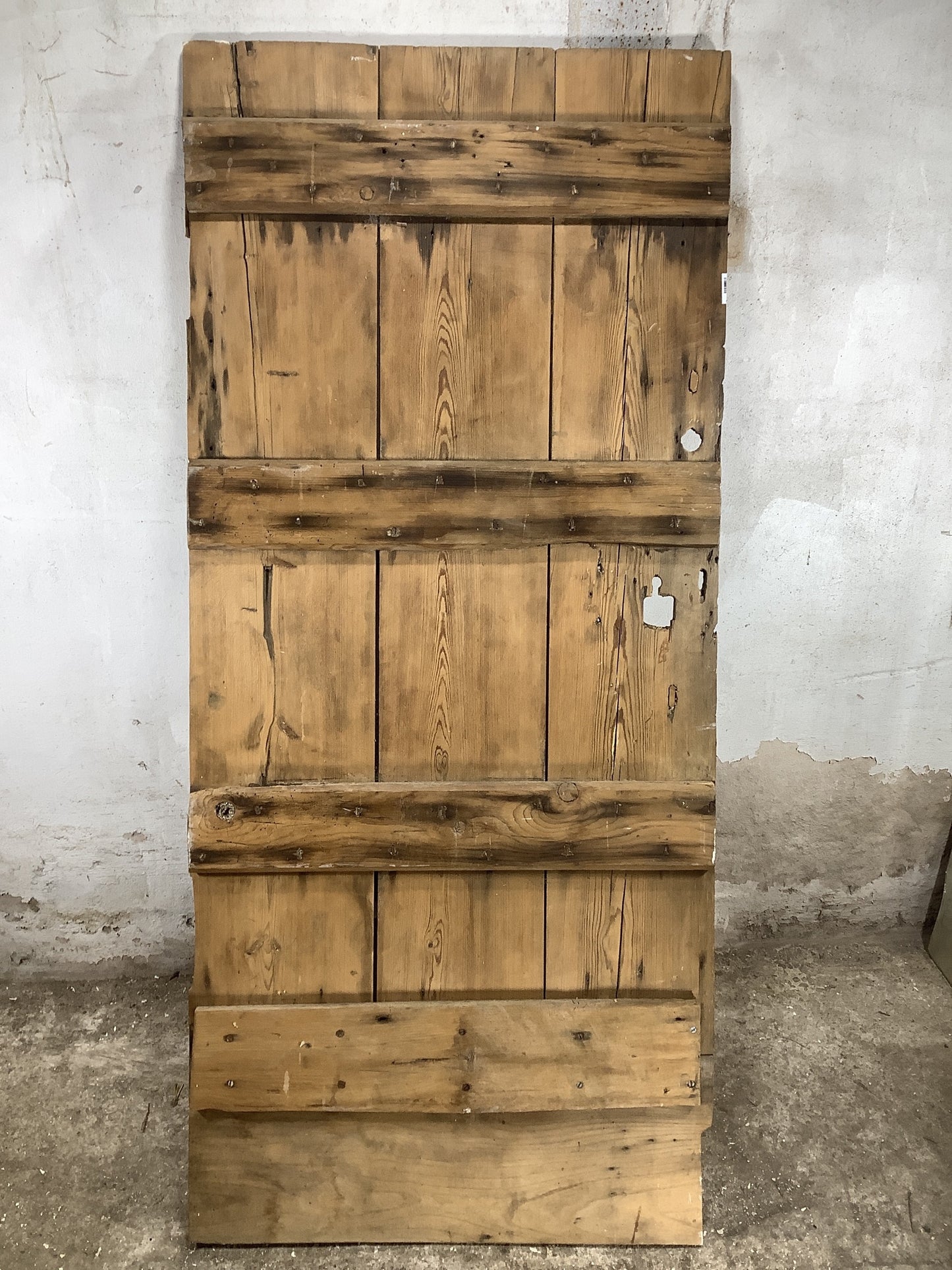 7th Pic Old Internal Stripped Pine Reclaimed Door