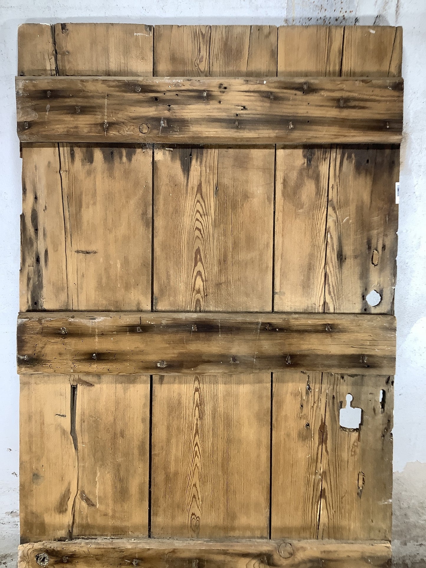 8th Pic Old Internal Stripped Pine Reclaimed Door