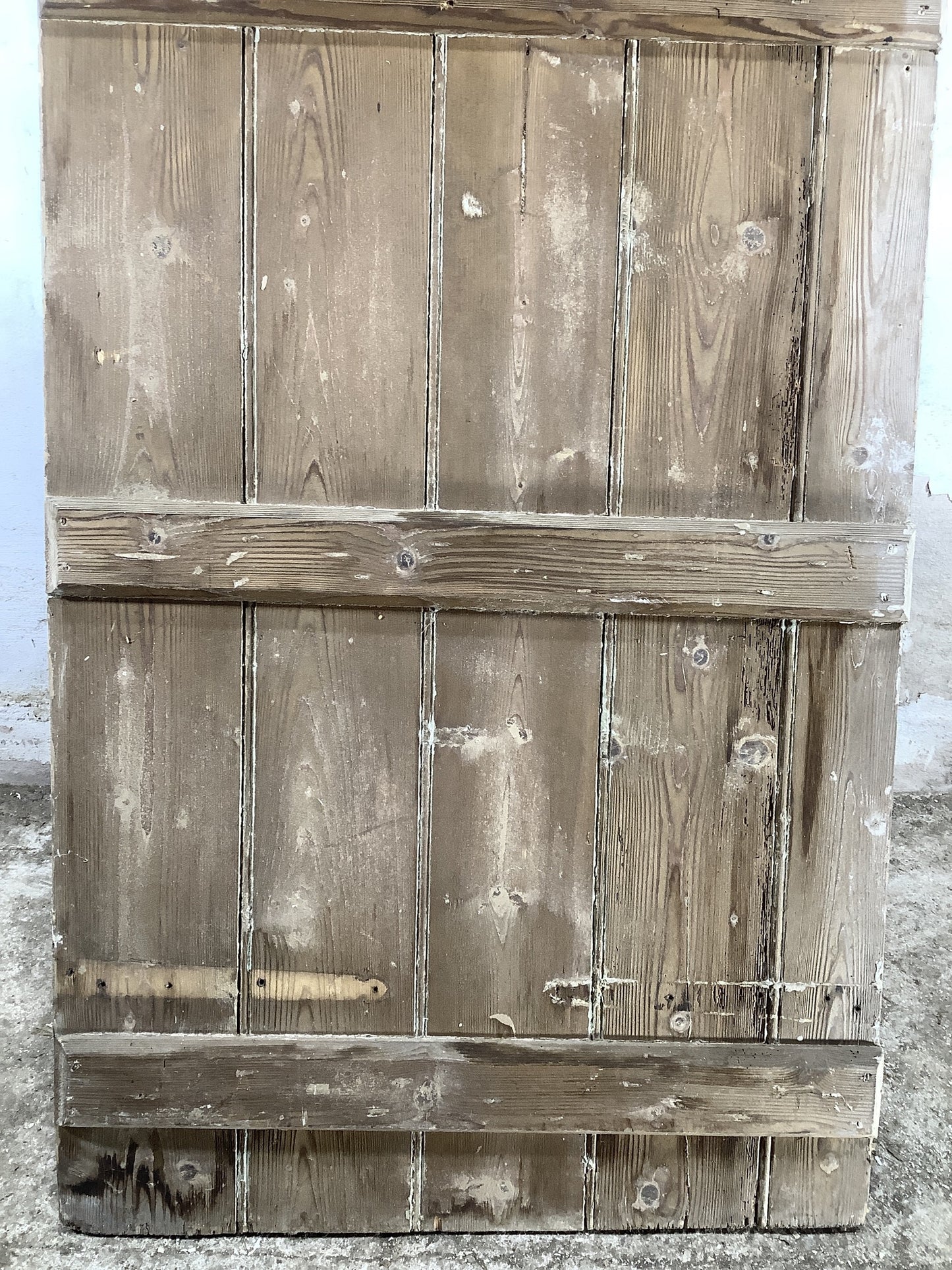 9th Pic Old Internal Stripped  Pine Reclaimed Door